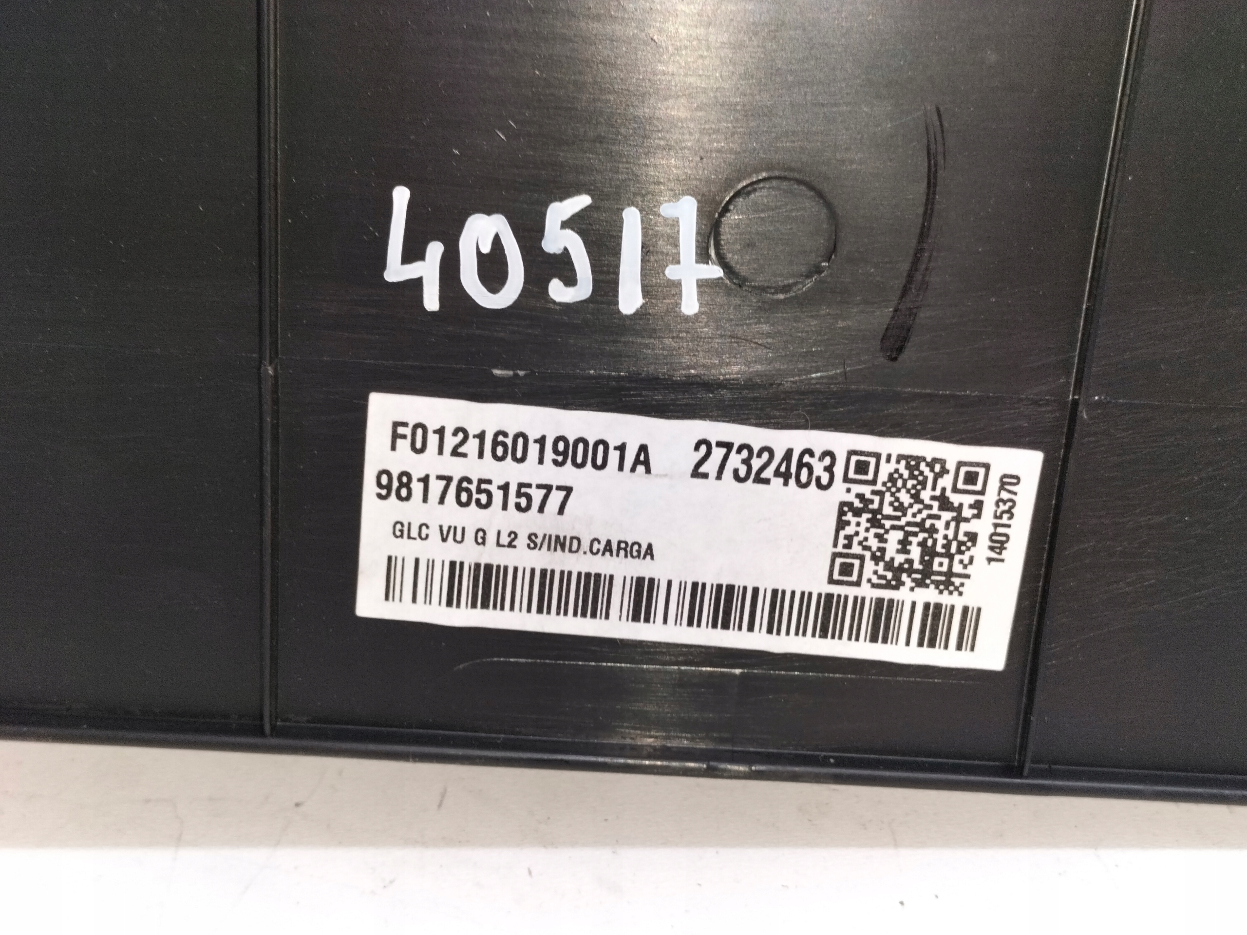 TAPACÍR boczek KUFRA LAVY BERLINGO PARTNER IV 18- RIFTER 18-