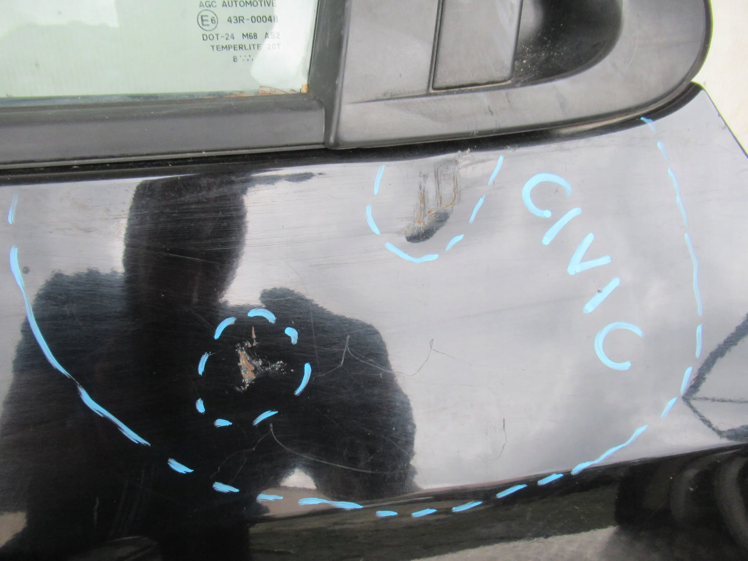 LAVE ZADNE DVERE CIVIC UFO