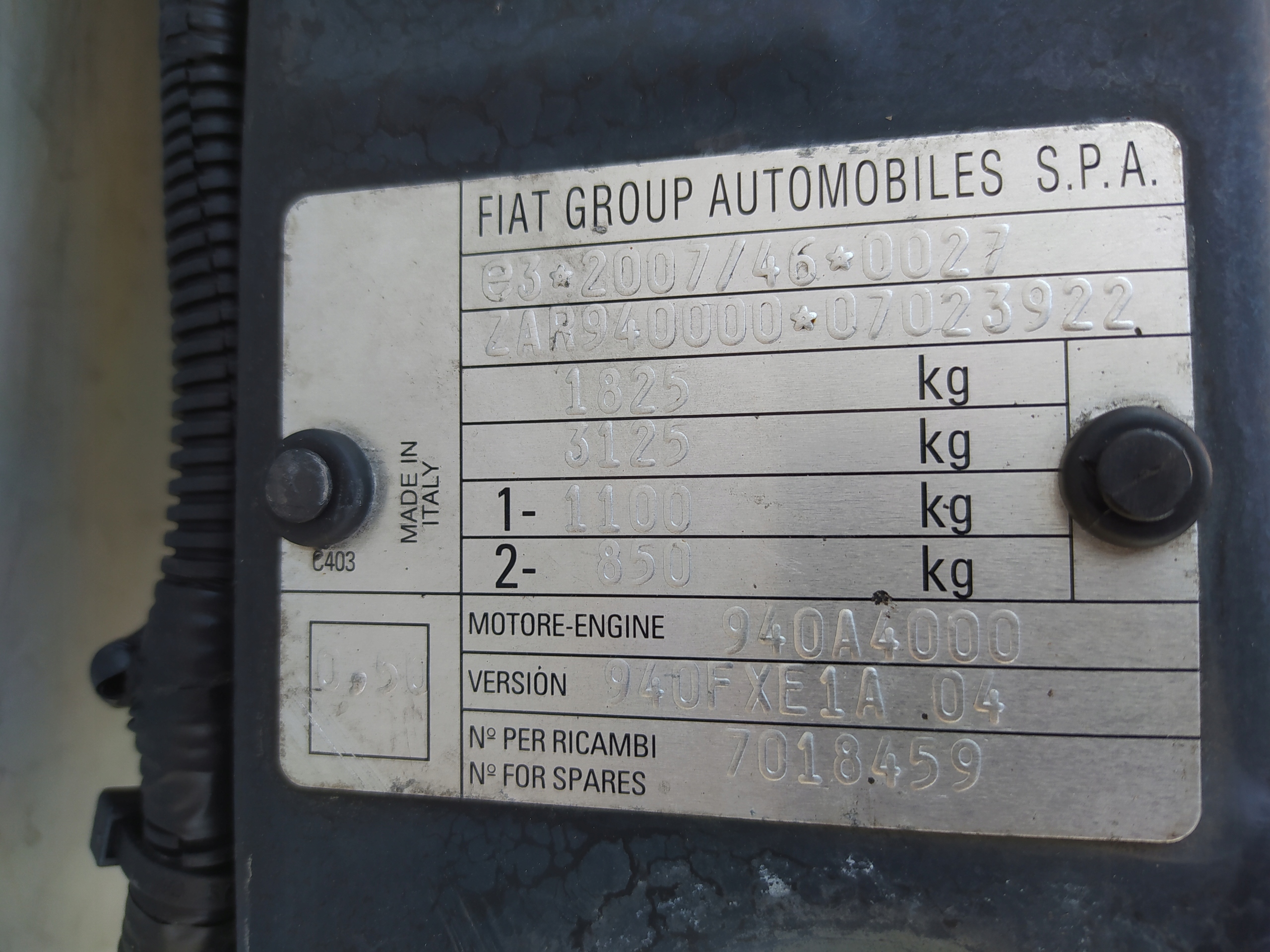 ALFA ROMEO GIULIETTA 2.0 JTD PREDNE CELO