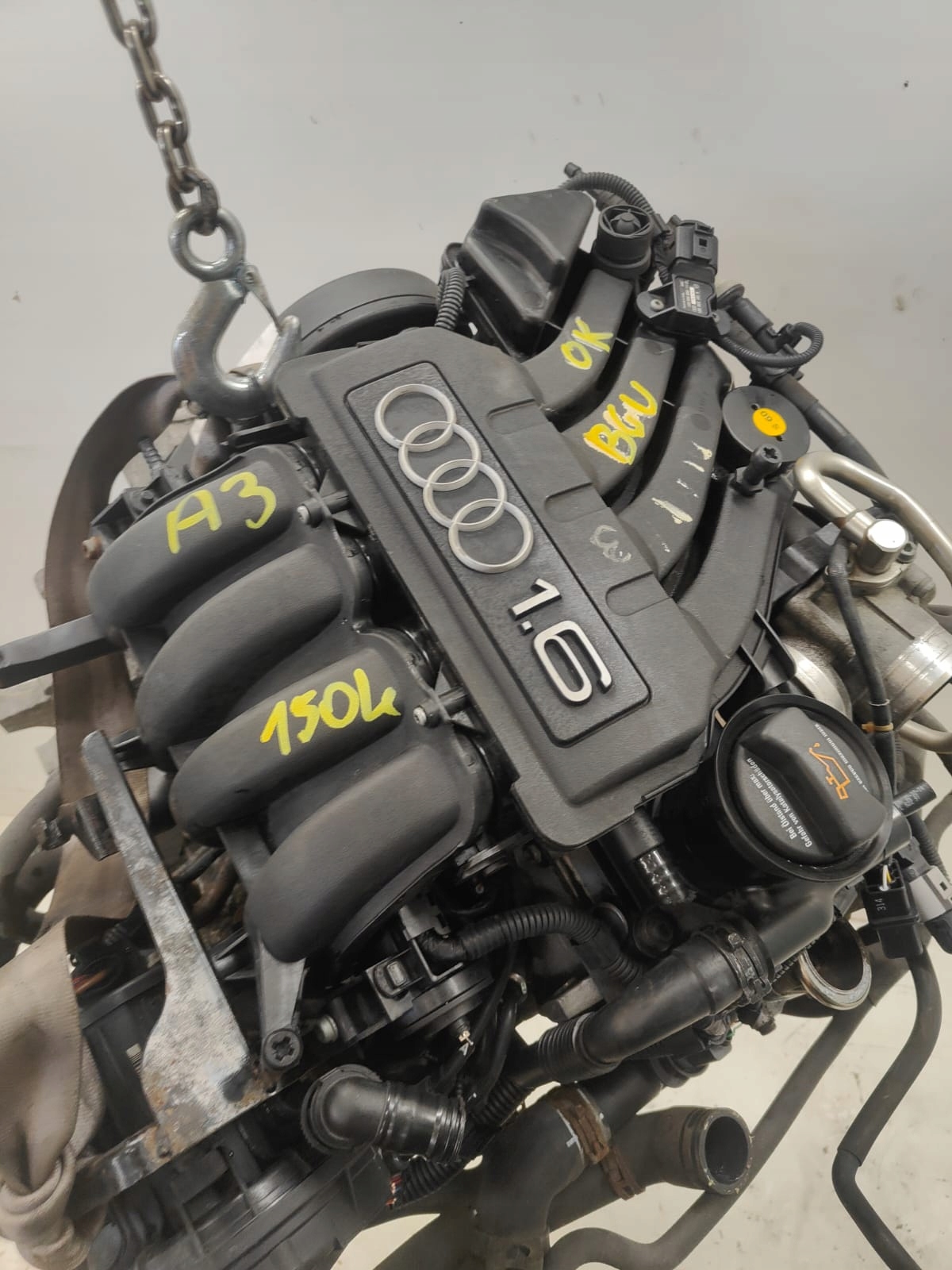 Audi volkswagen 1.6 BENZIN BGU MOTOR V STAVE AKO NA FOTO