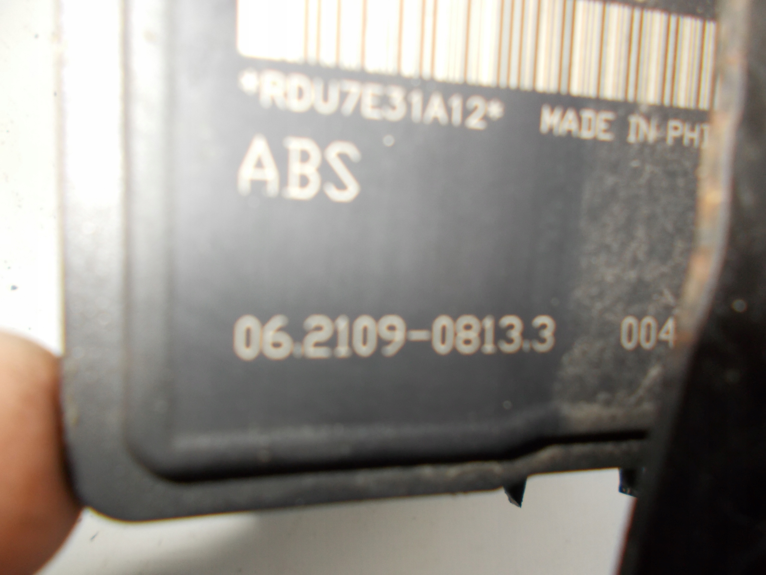 KOCKA ABS SUZUKI SWIFT MK6 06.2109-0813.3