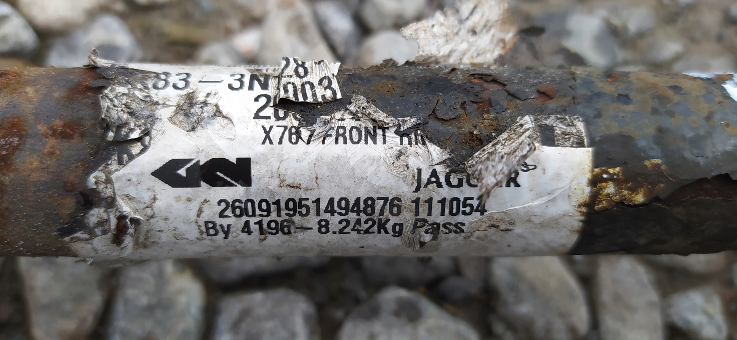 JAGUAR F-PACE F PACE 2.0D POLOOS PRAVA PREDNA