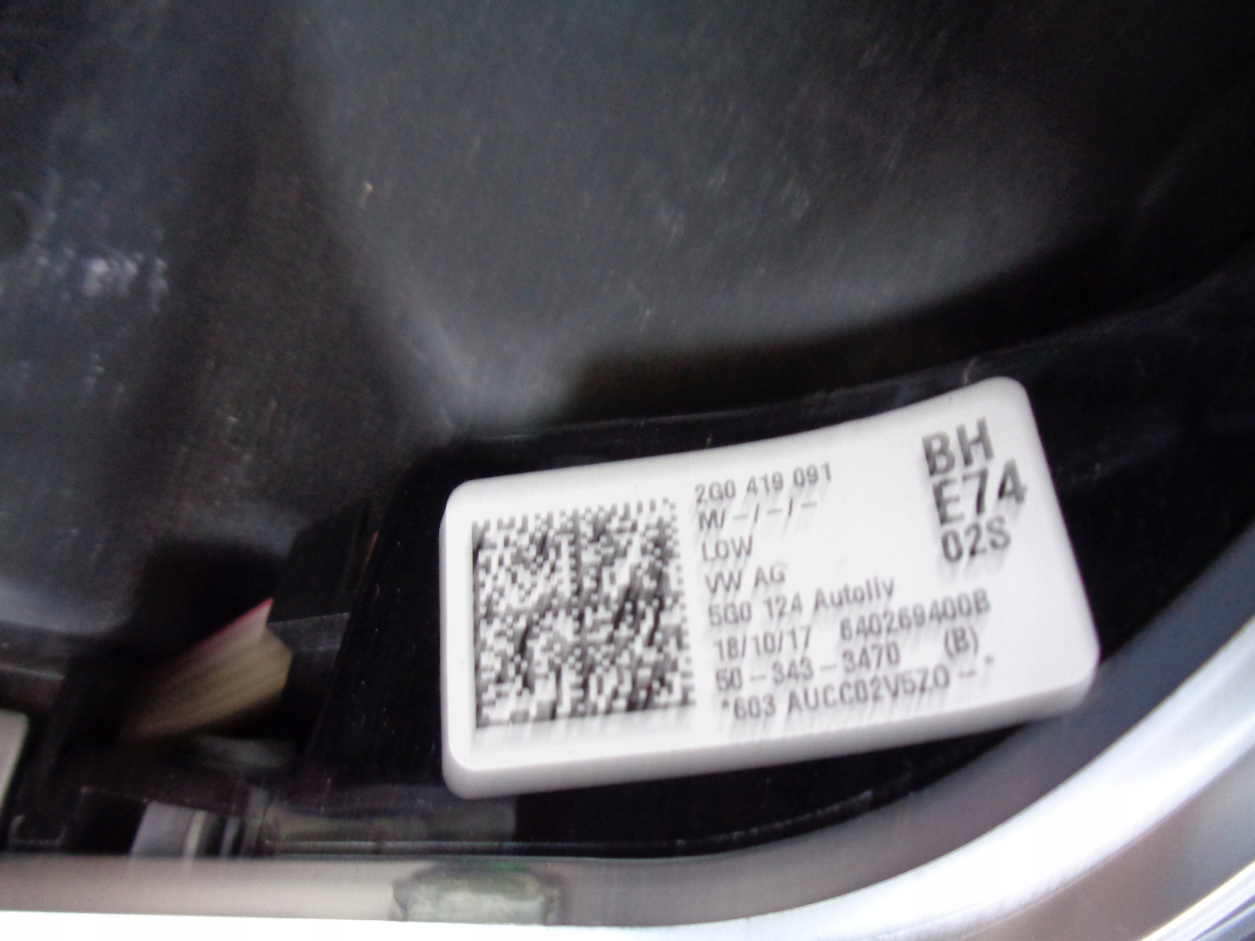VOLANT VW POLO 2G 2G0 17- 2Q0419091