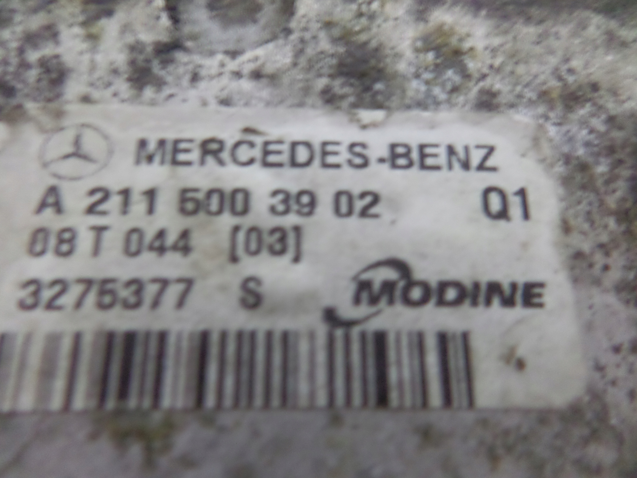 CHLADIC INTERCOOLER MERCEDES CLS W219 04-10 CDI