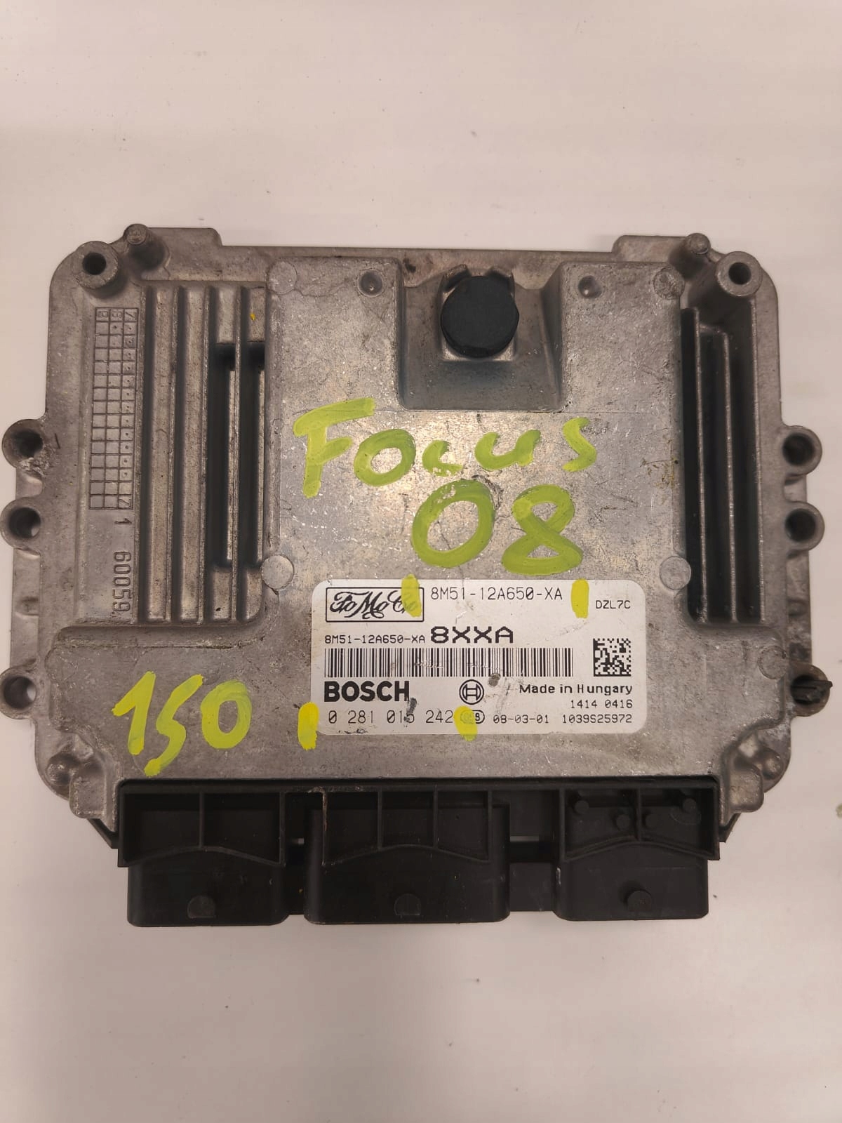 Ford focus 2008 8M51-12A650-XA 0281015242 RIADIACA JEDNOTKA MOTORA