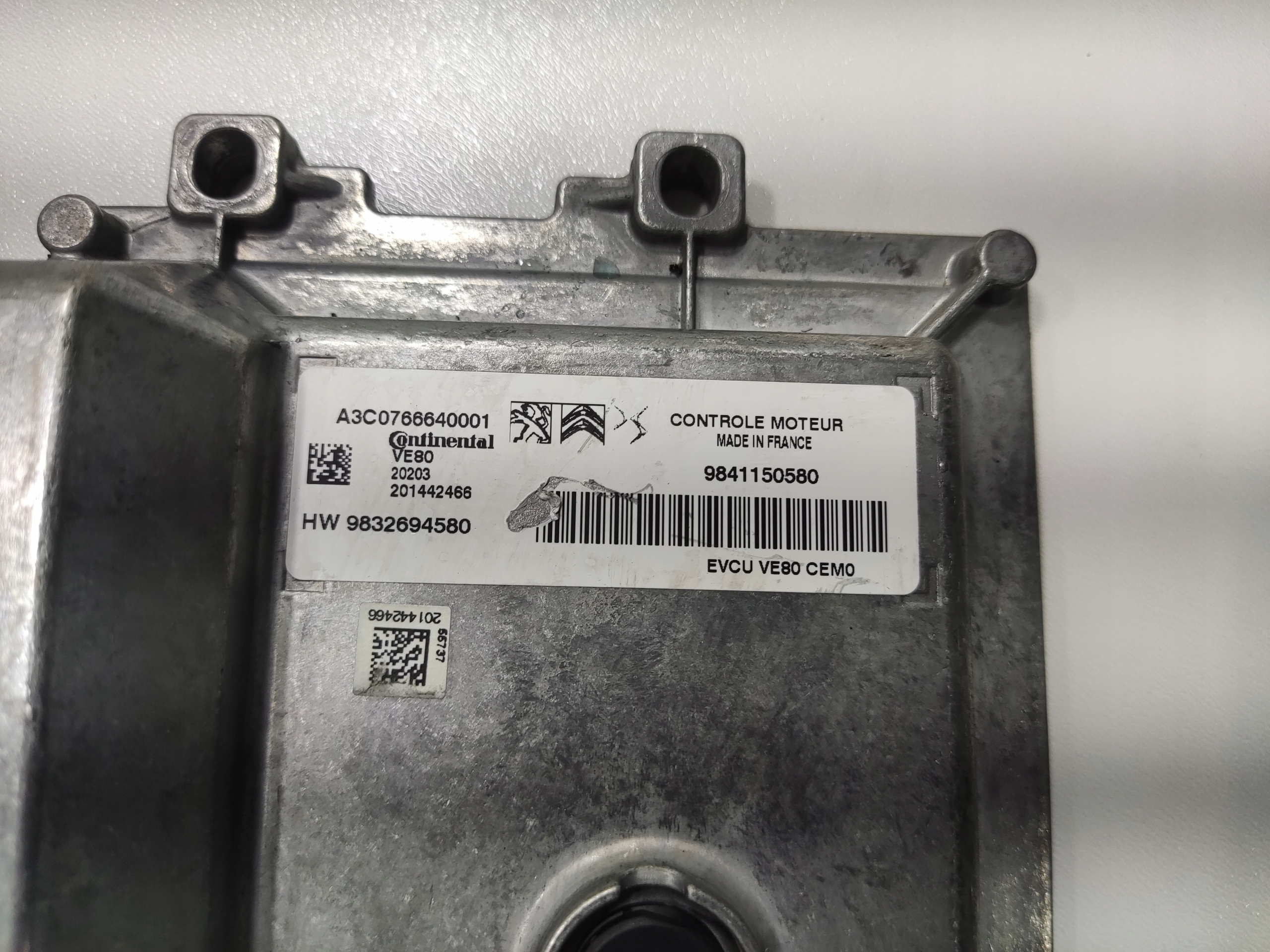 RIADIACA JEDNOTKA MOTORA OPEL E-CORSA CORSA F ELECTRIC 9841150580 2019-24