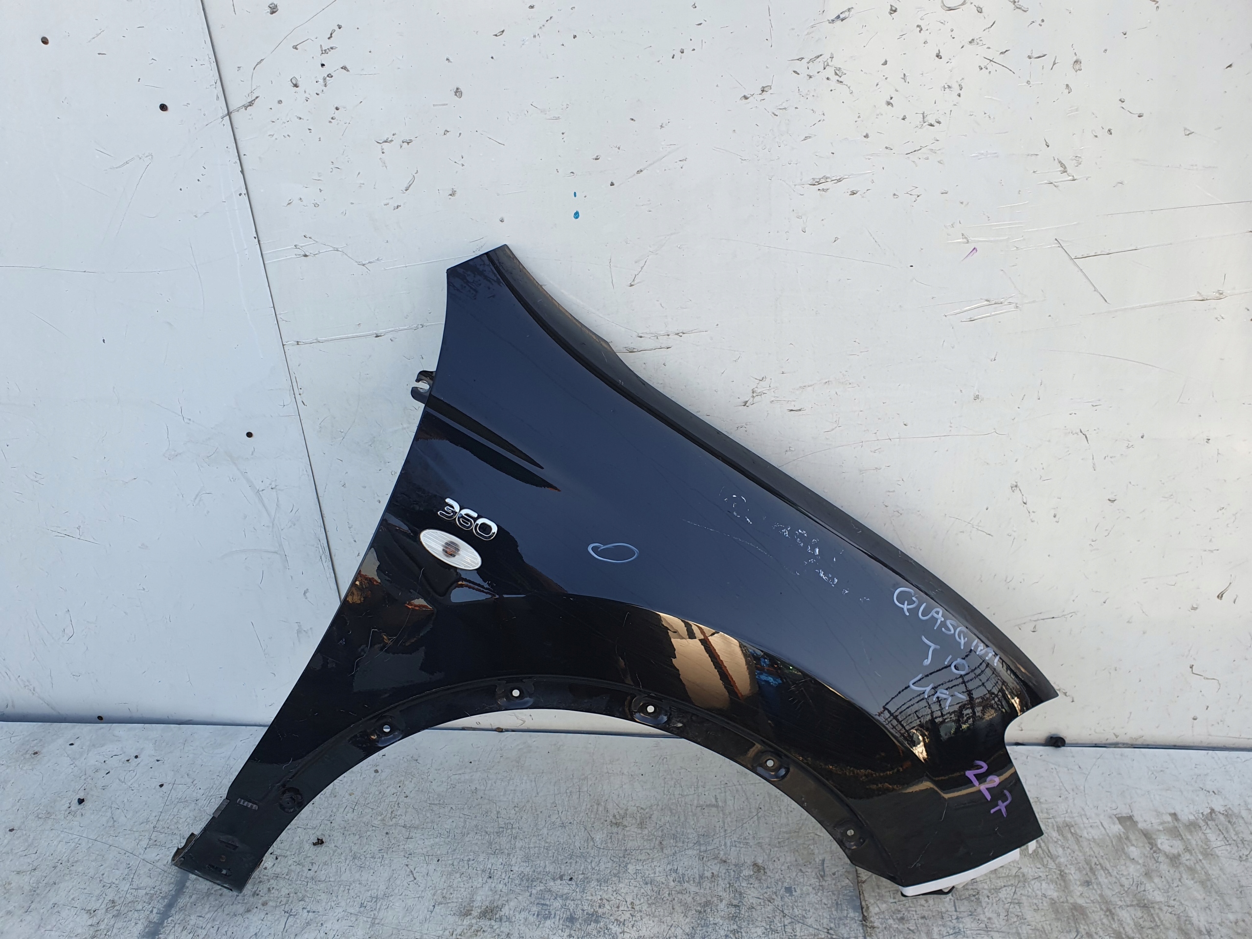 NISSAN QASHQAI J10 LIFT PRAVY PREDNY BLATNIK