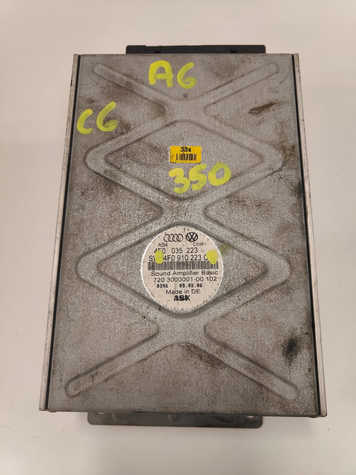 Audi a6 c6 4F0910223C ZOSILNOVAC AUDIO RADIA