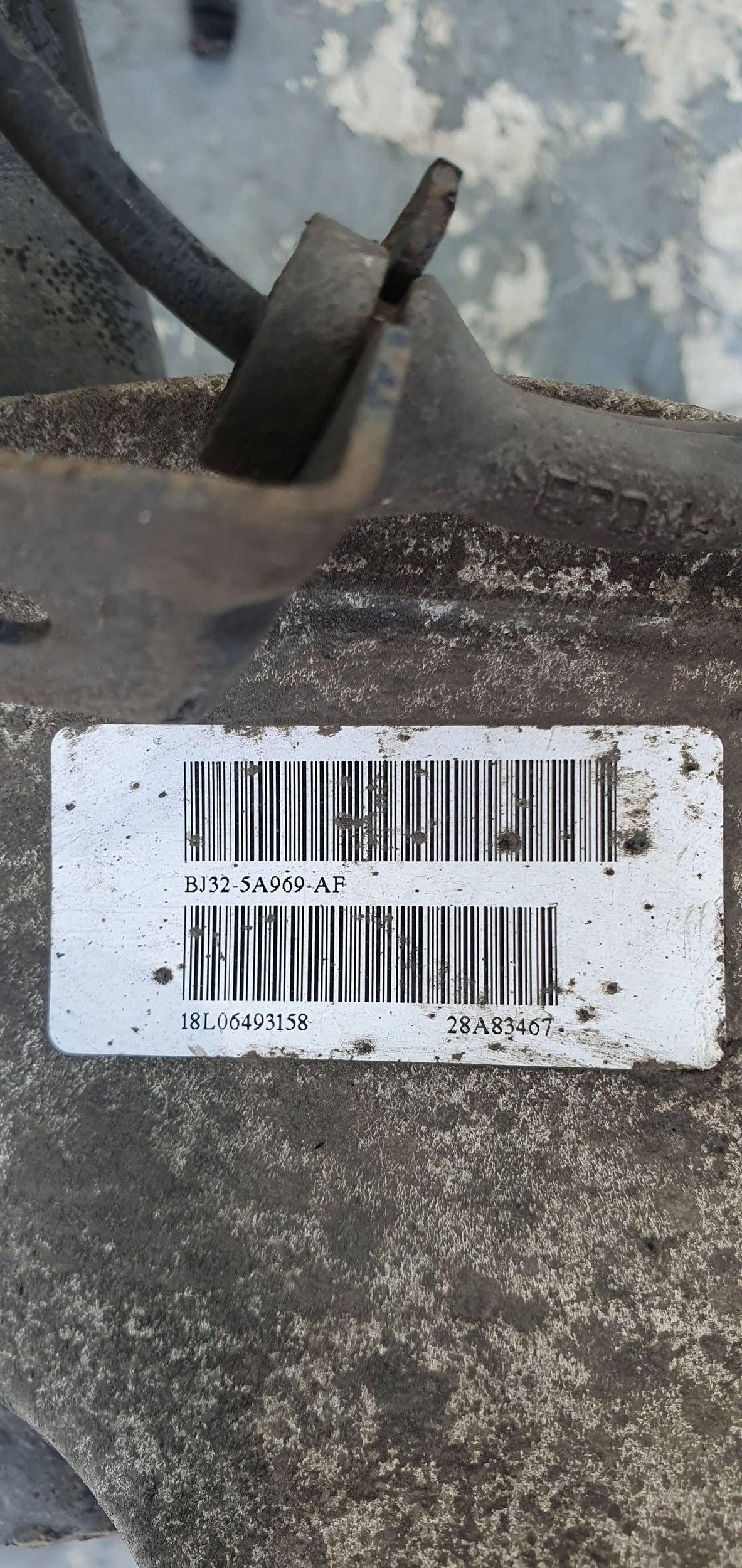 Land Rover Evoque I BJ32-5A969-AF ZAD LAVY OTOC ZADNÁ NÁPRAVA