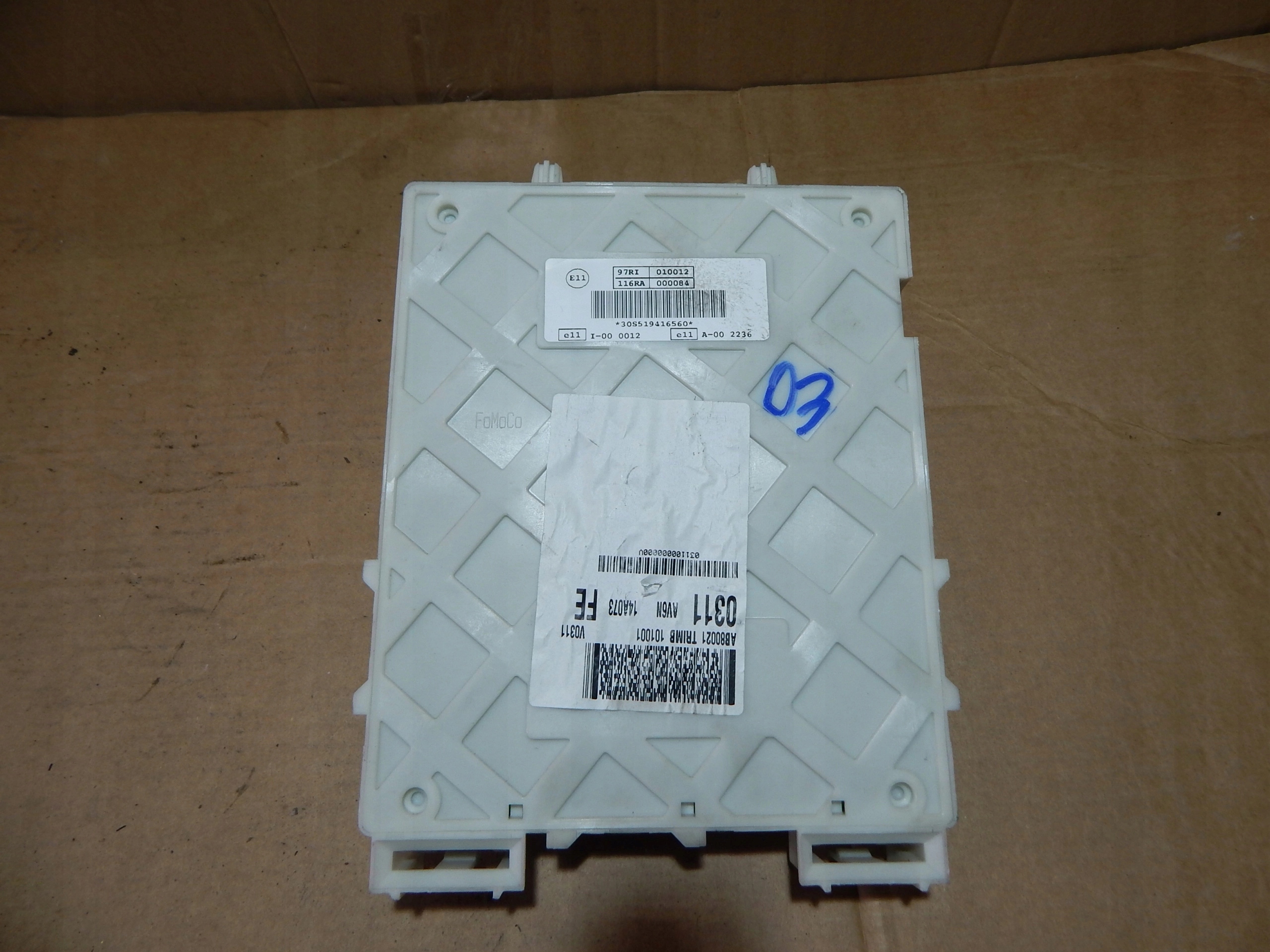 FORD GRAND C MAX MK2 SKRINKA BSI MODUL