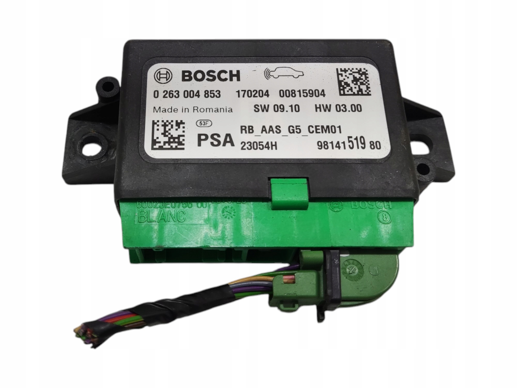 MODUL PDC PDC PEUGEOT 208 I 2012-2019 9814151980