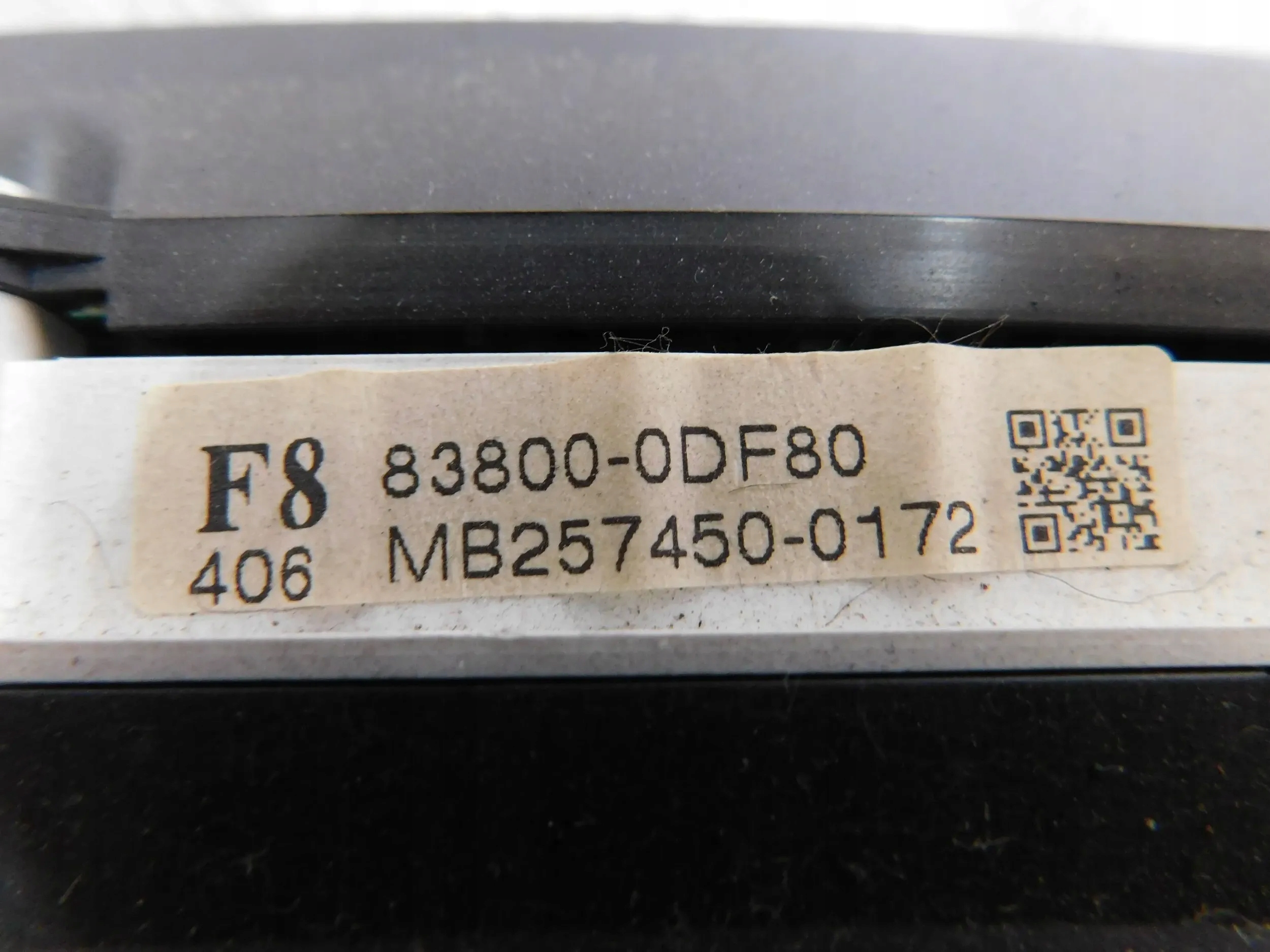 TACHOMETER BUDIKY 83800-0DF80 TOYOTA YARIS II 2 1.33 LIFT