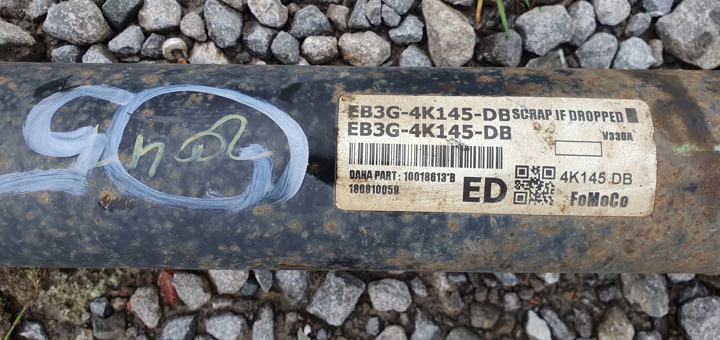 FORD RANGER III 3 015- EB3G-4K145-DB ZADNÝ KARDAN