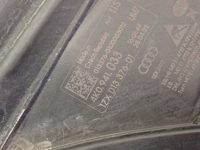 AUDI A6 C8 FULL LED 18- LAVE PREDNE SVETLO 4K0941033