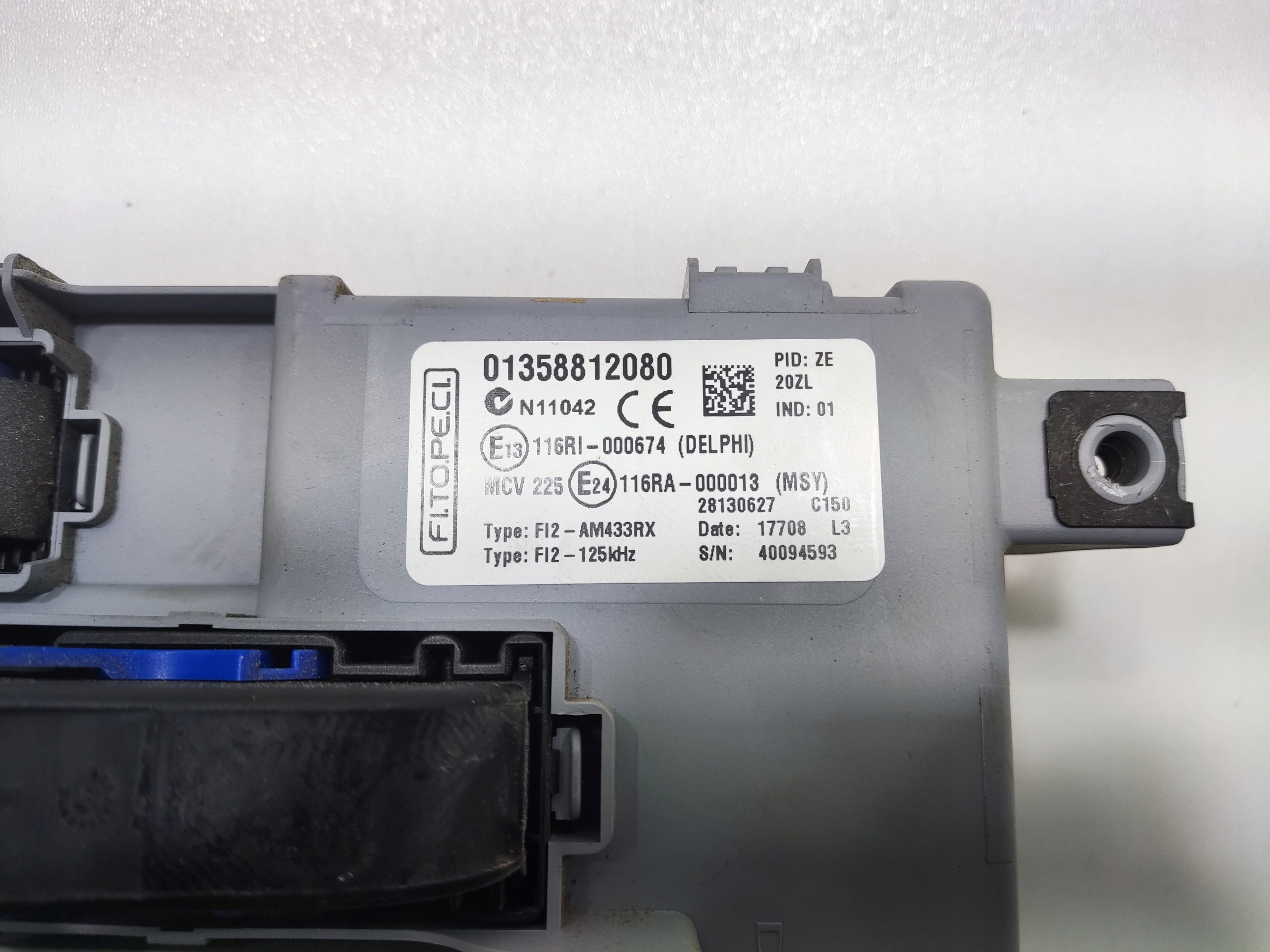 MODUL BSI POISTKOVA SKRINKA CITROEN NEMO BIPPER FIORINO 01358812080