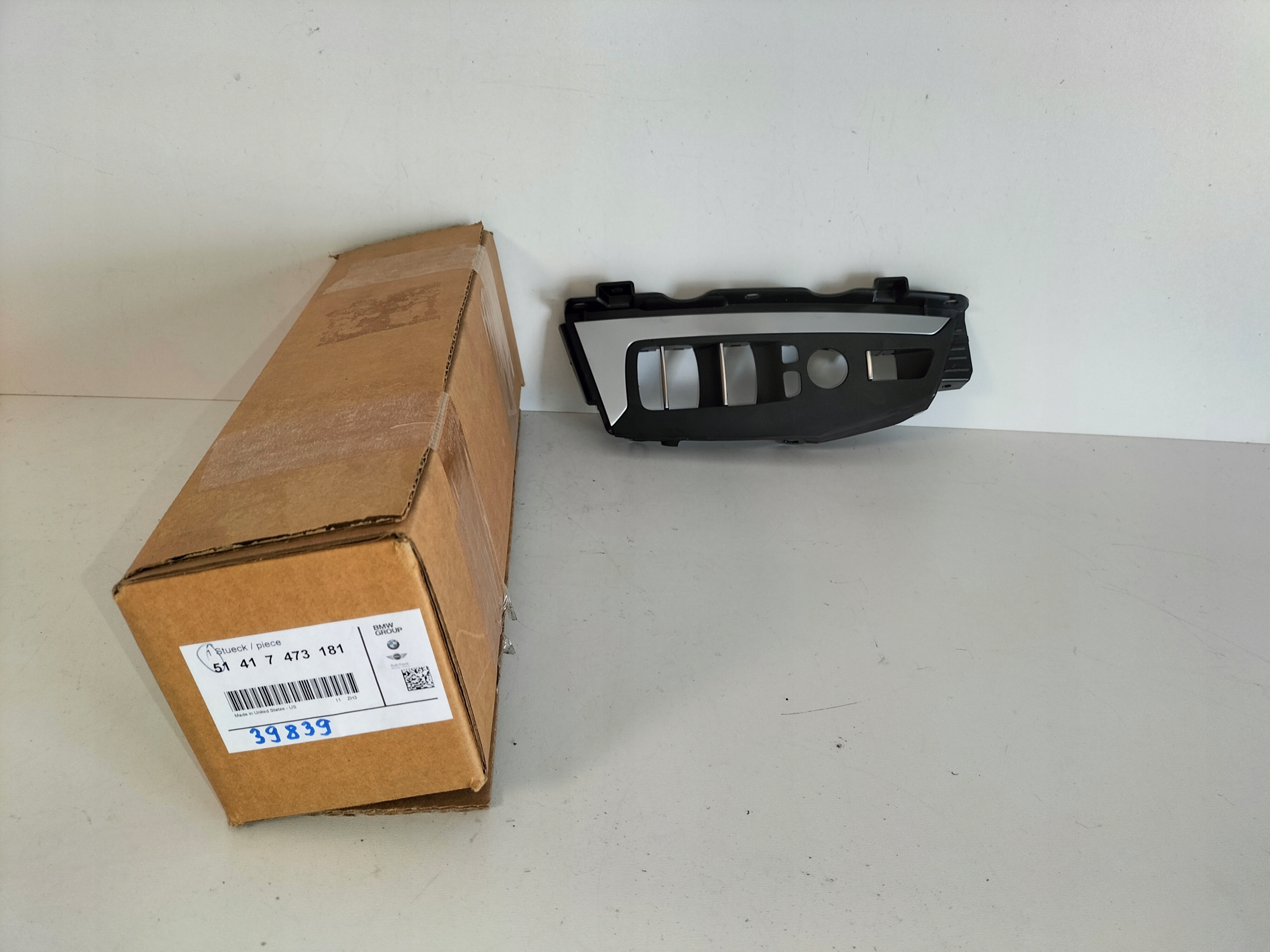 PANEL TAPACIRY DVERE PREDNÝ LAVY BMW X3 G01 17- X4 G02 18-