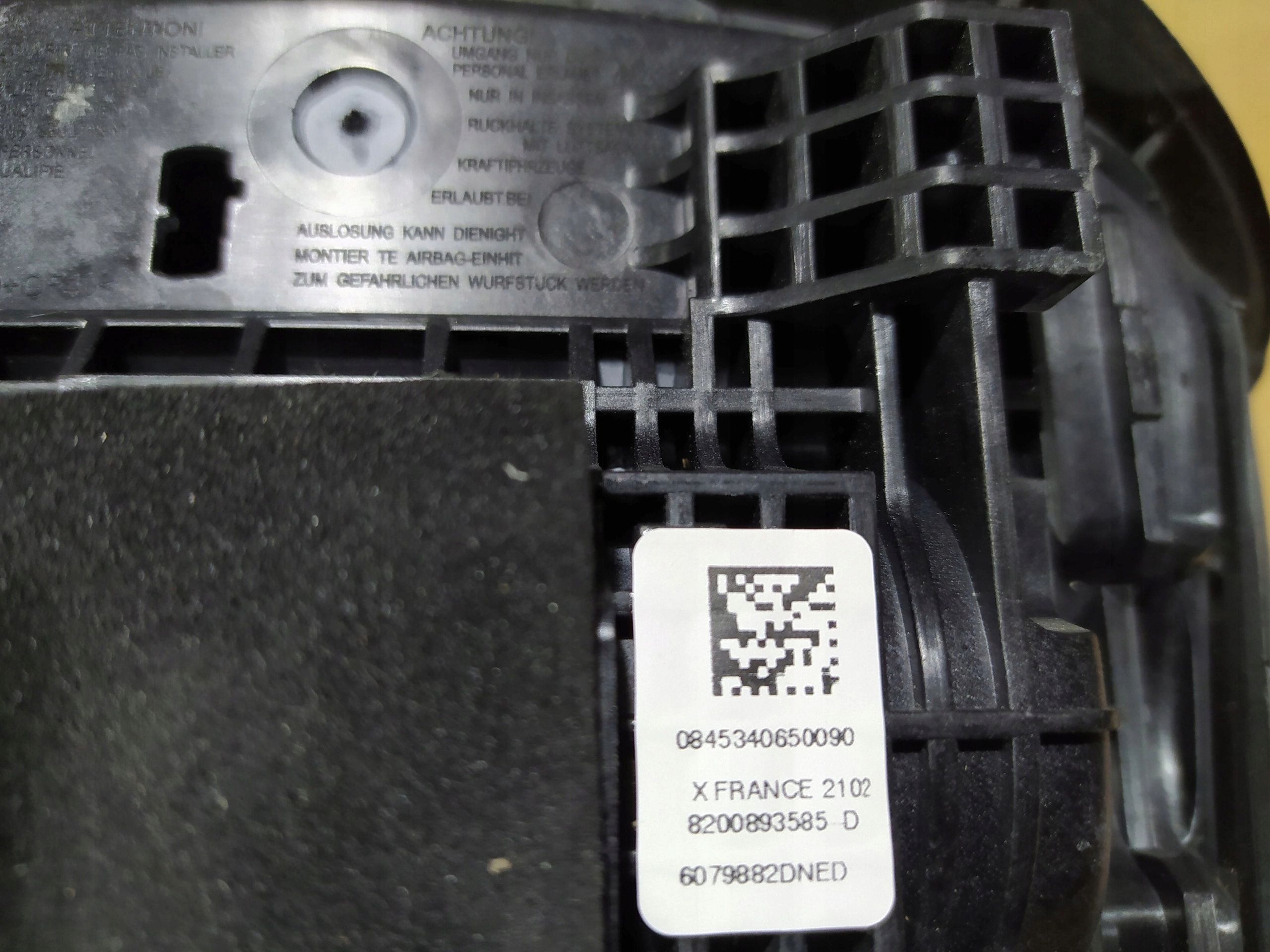 AIRBAG 8200893585 RENAULT