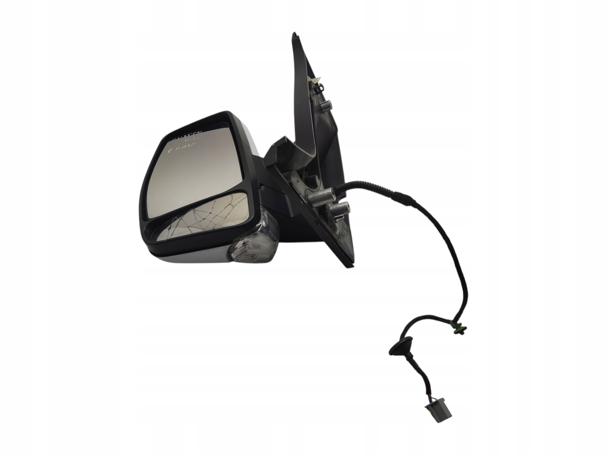 ĽAVÉ ZRKADLO ELEKTRICKÉ FORD TRANSIT CUSTOM MK1 2017-2023 LIFT 6 KABEL