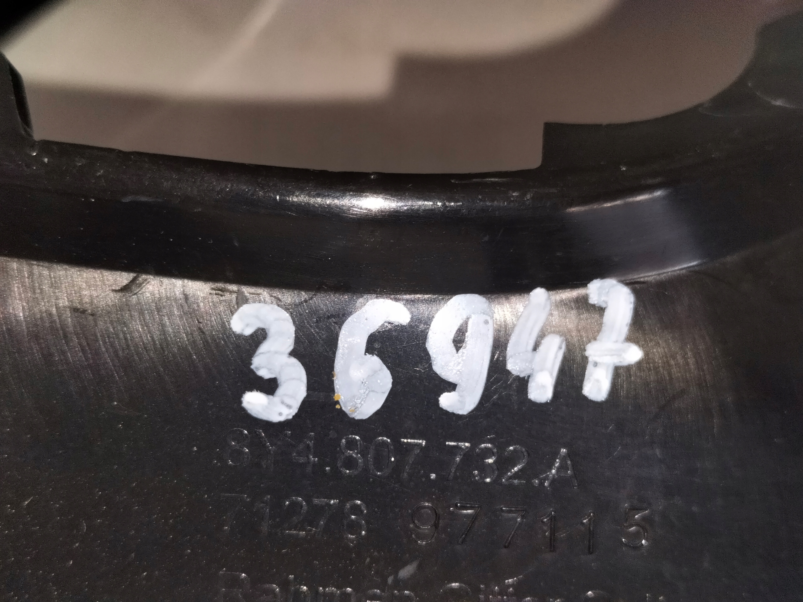 LISTA MRIEZKA ZADNEHO NARAZNIKA PRAVA ZADNA AUDI A3 8Y 24- ALLSTREET