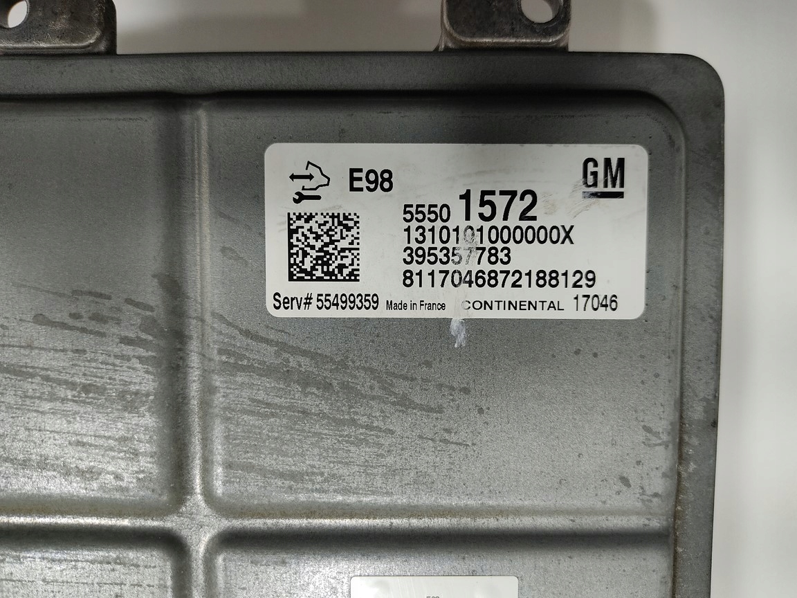 RIADIACA JEDNOTKA MOTORA OPEL MOKKA X I A 1.6 CDTI 55501572 2016-2019