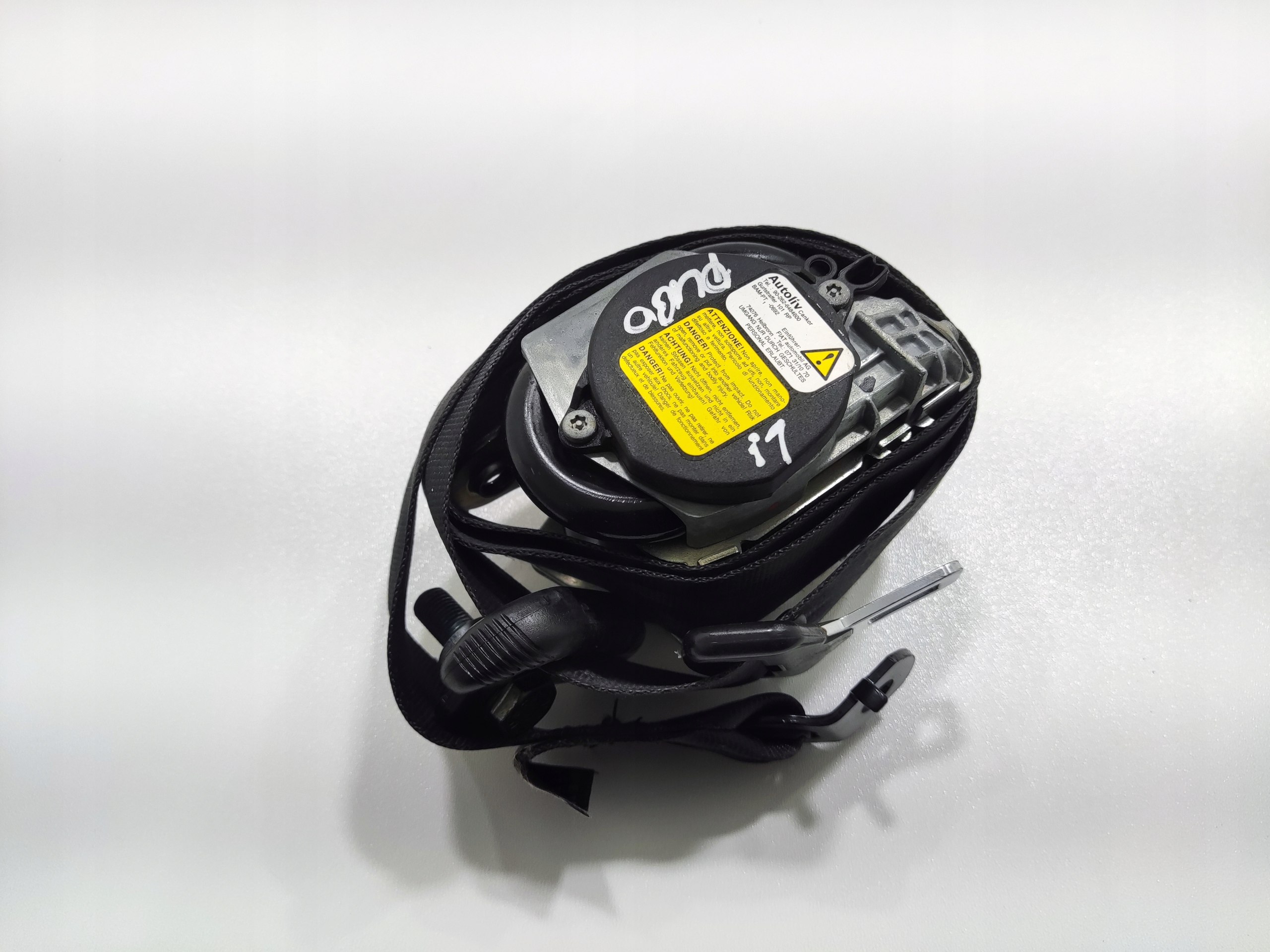 LAVY PREDNY BEZPECNOSTNY PAS FIAT QUBO NEMO BIPPER 735542119 07-