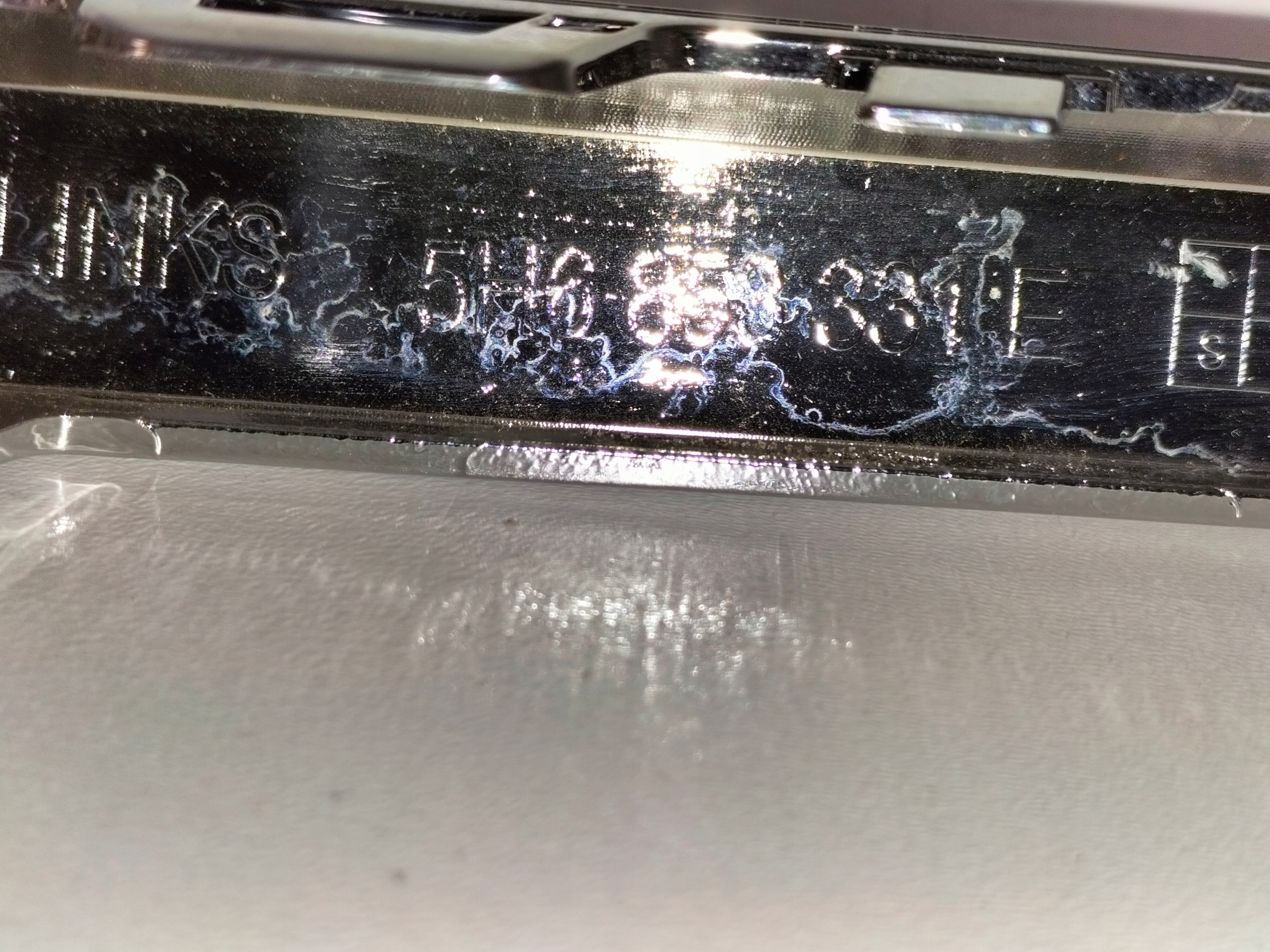 LISTA CHROM SPOJLERa NÁRAZNÍKA ZADNA LAVA VW GOLF 8 VIII LIFT 24- HB