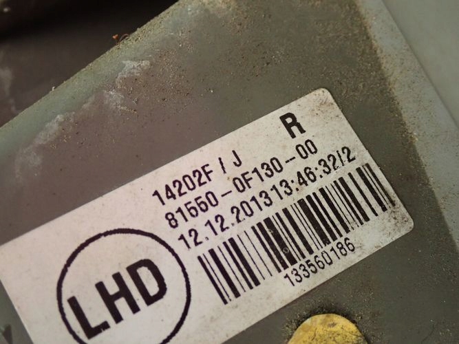 TOYOTA VERSO LED 13- PRAVE ZADNE SVETLO