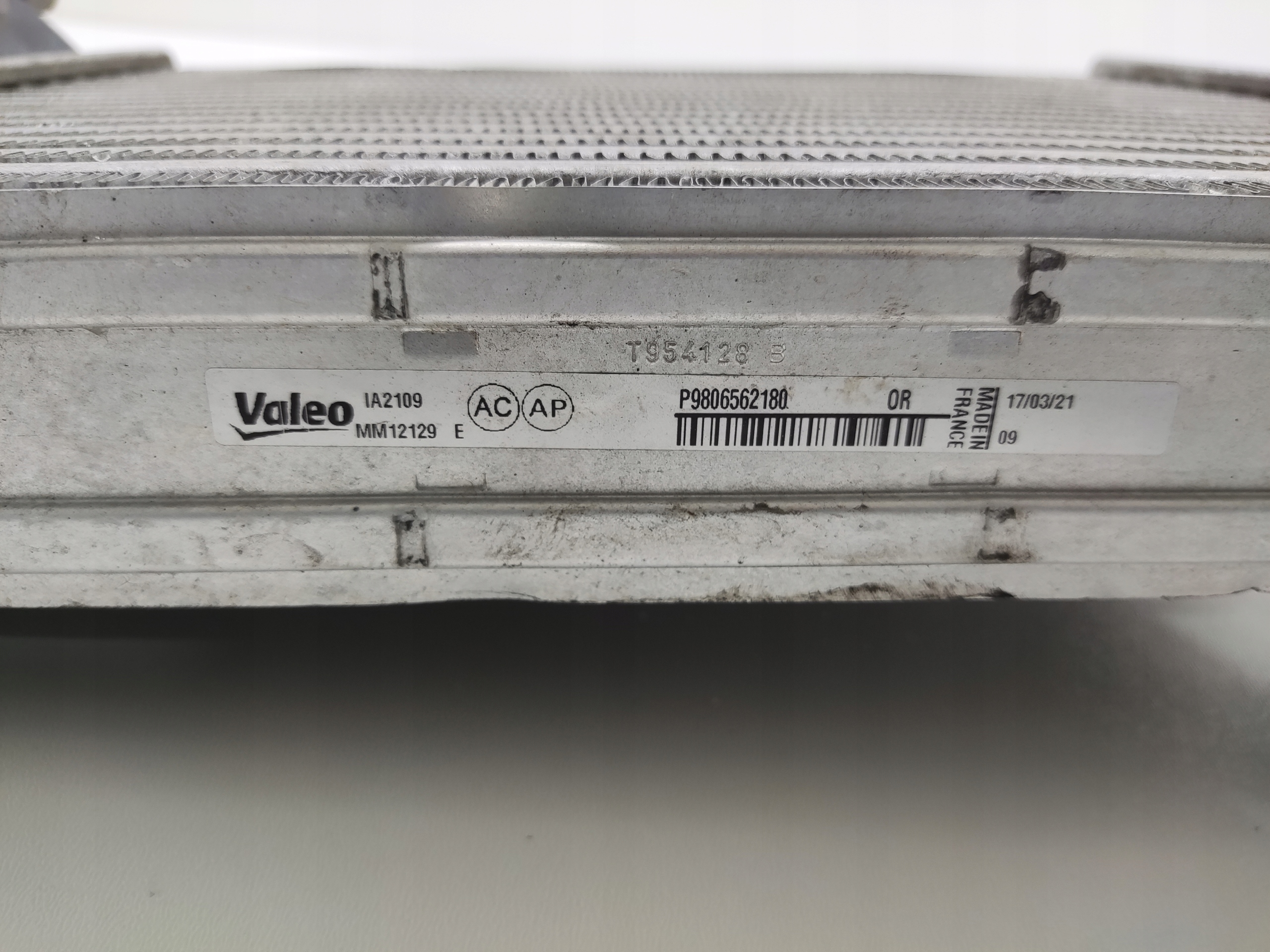 INTERCOOLER VZDUCHU JUMPY III EXPERT III 2016-2023 9806562180