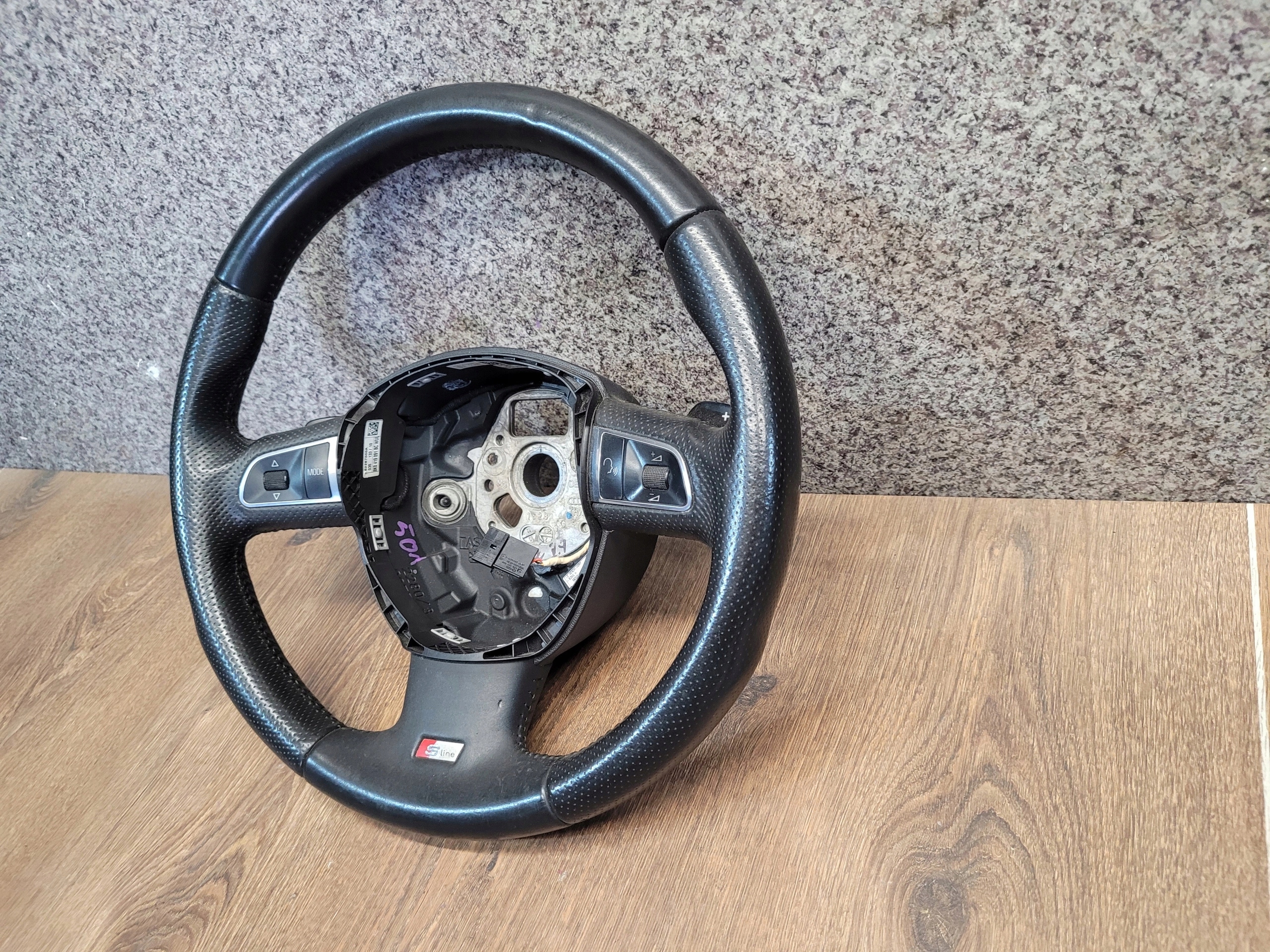 AUDI A4 B8 S-LINE PADLA RADENIA RYCHLOSTI VOLANT MULTIFUNKCIA 8K0419091BC