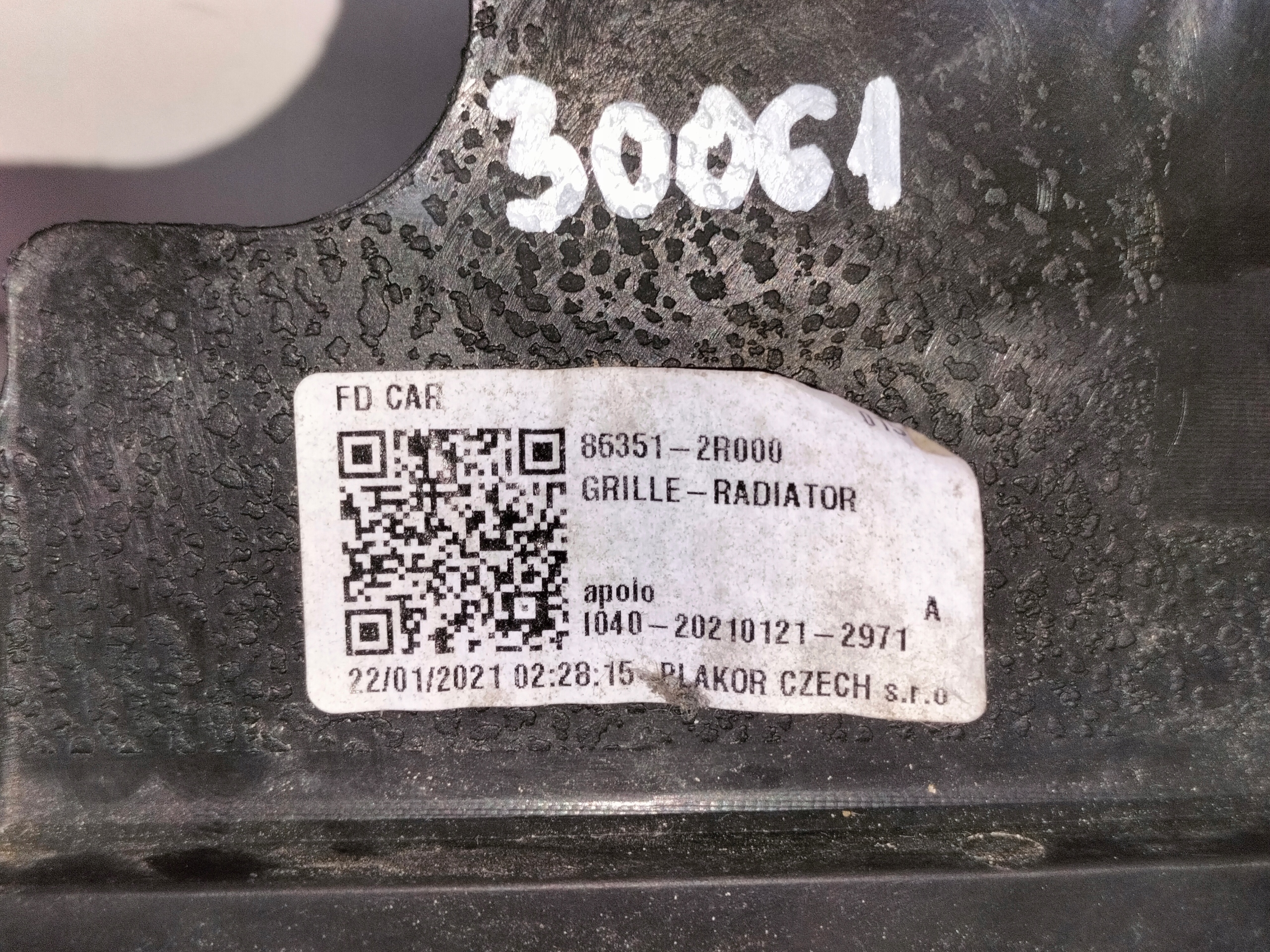 MRIEZKA LISTA HYUNDAI I30 I 07-09