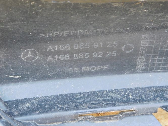 MERCEDES W166 166 GLE 15-18 PREDNÝ NÁRAZNÍK