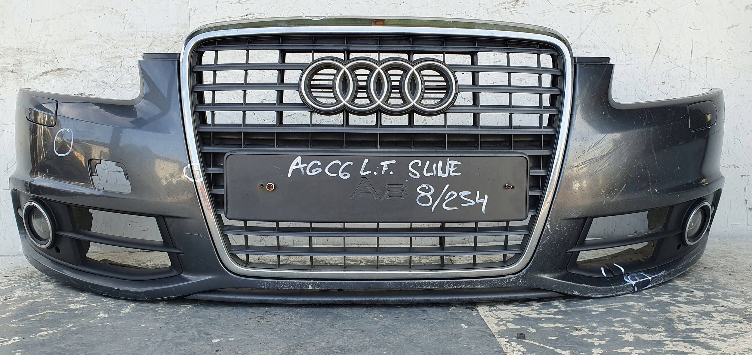 AUDI A6 C6 4F S-LINE S-LINE LIFT XENON PREDNÝ NÁRAZNÍK