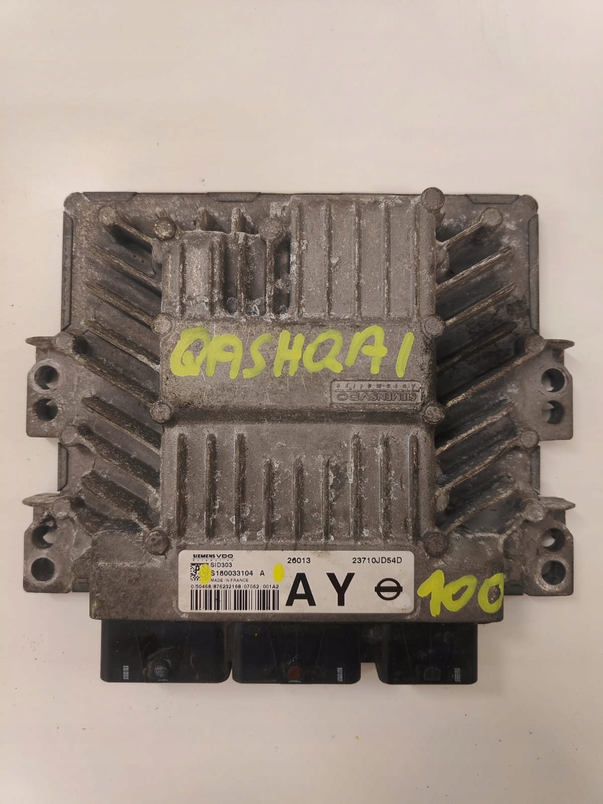 Nissan QASHQAI J10 s180033104 RIADIACA JEDNOTKA MOTORA