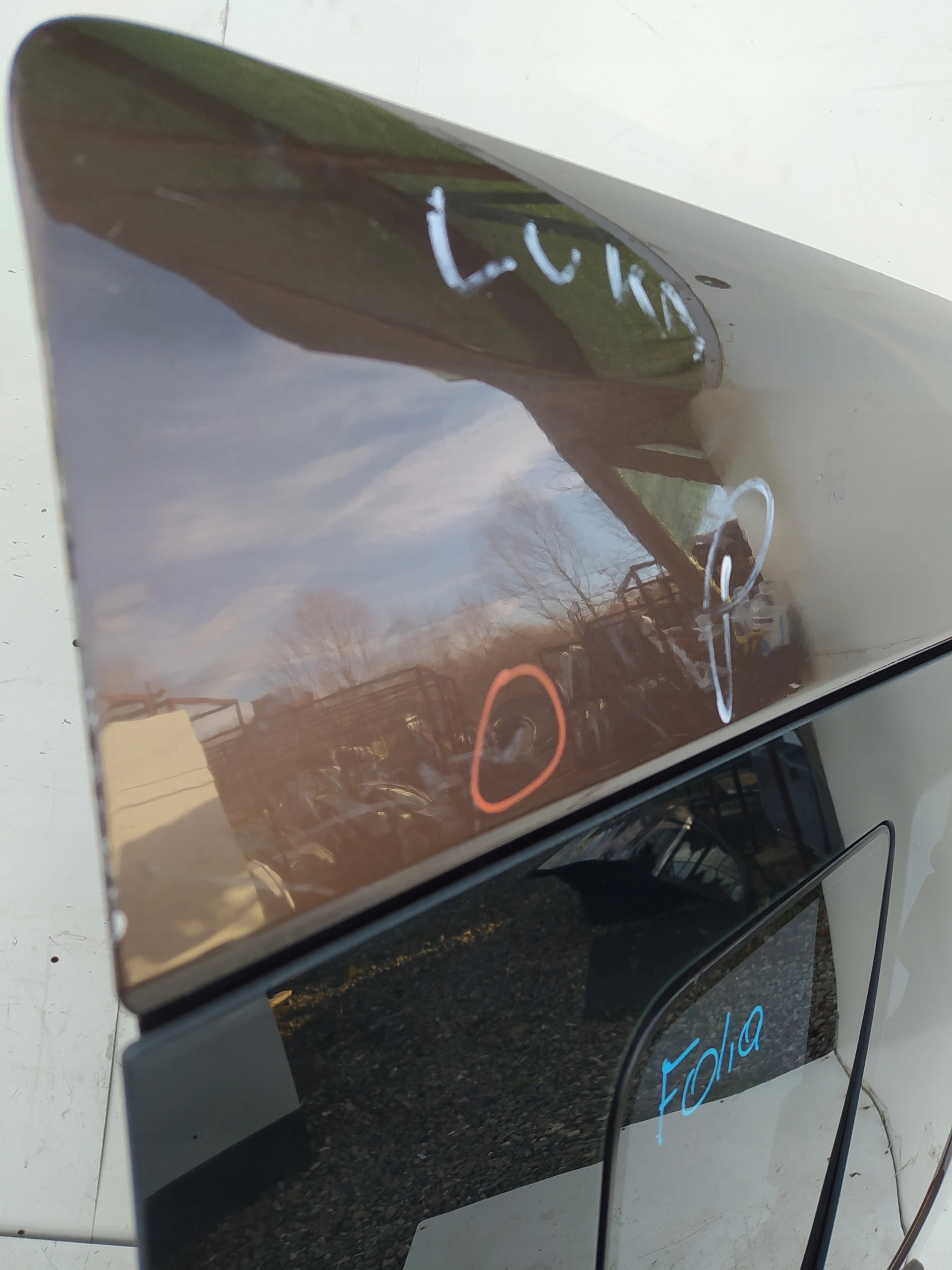 VW CADDY LIFE 03-015 PRAVÉ POSUVNÉ DVERE SKLO