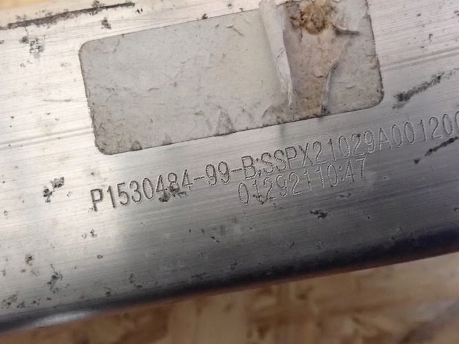 PORSCHE TESLA III VYSTUHA ZADNEHO NARAZNIKA 81530484-99-B