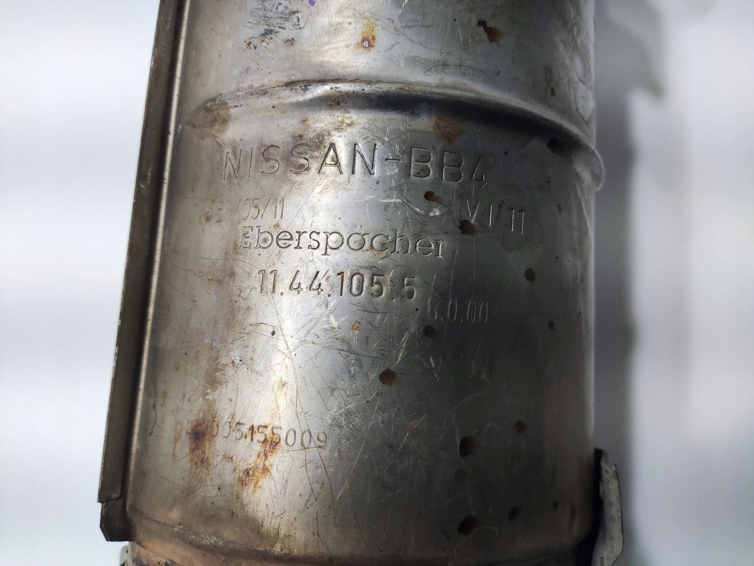 KATALYZATOR DPF FAP NISSAN QASHQAI I J10 2.0 DCI 11.44.105.5 BB4 2010-2013