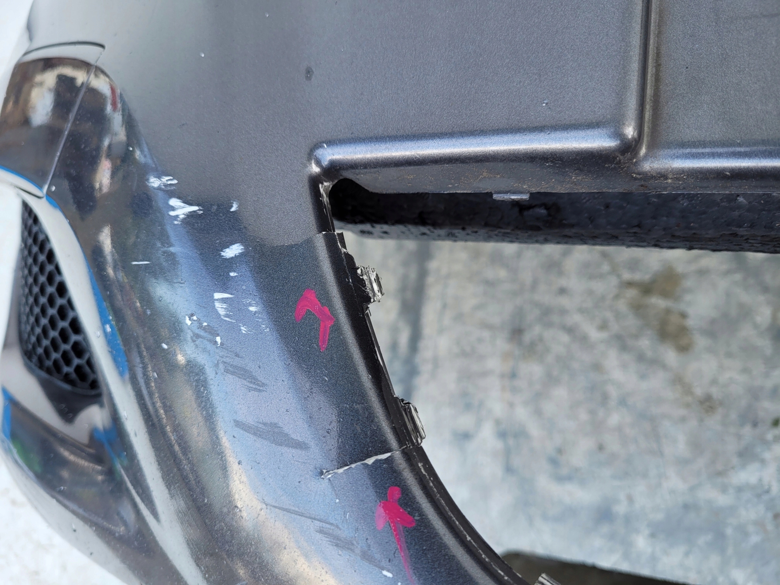 OPEL ZAFIRA B LIFT PREDNÝ NÁRAZNÍK