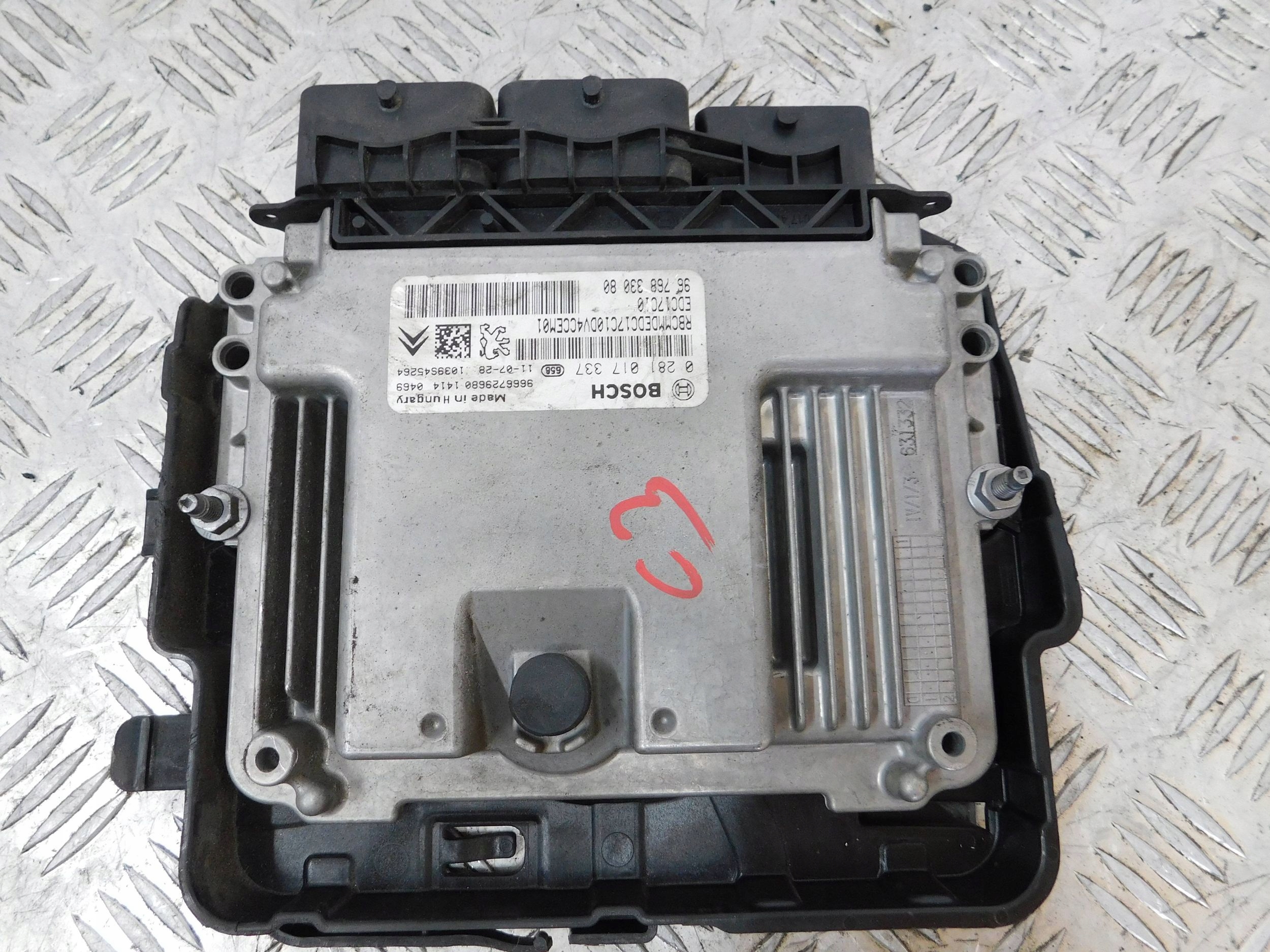 RIADIACA JEDNOTKA MOTORA 0281017337 CITROEN C3 II 1.4 HDI