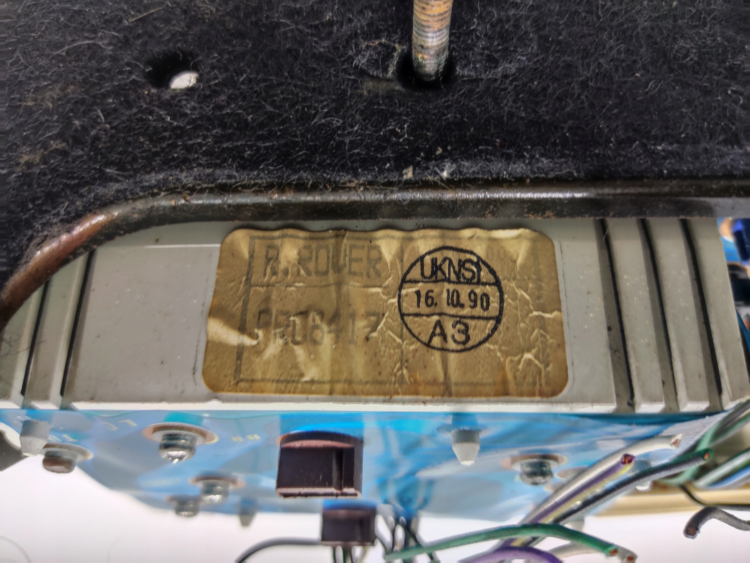 TACHOMETER BUDIKY LAND ROVER RANGE ROVER I CLASSIC 2.5 D 1970-1994 EUROPA