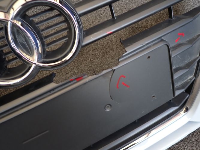 AUDI A1 LIFT 14- PREDNÝ NÁRAZNÍK