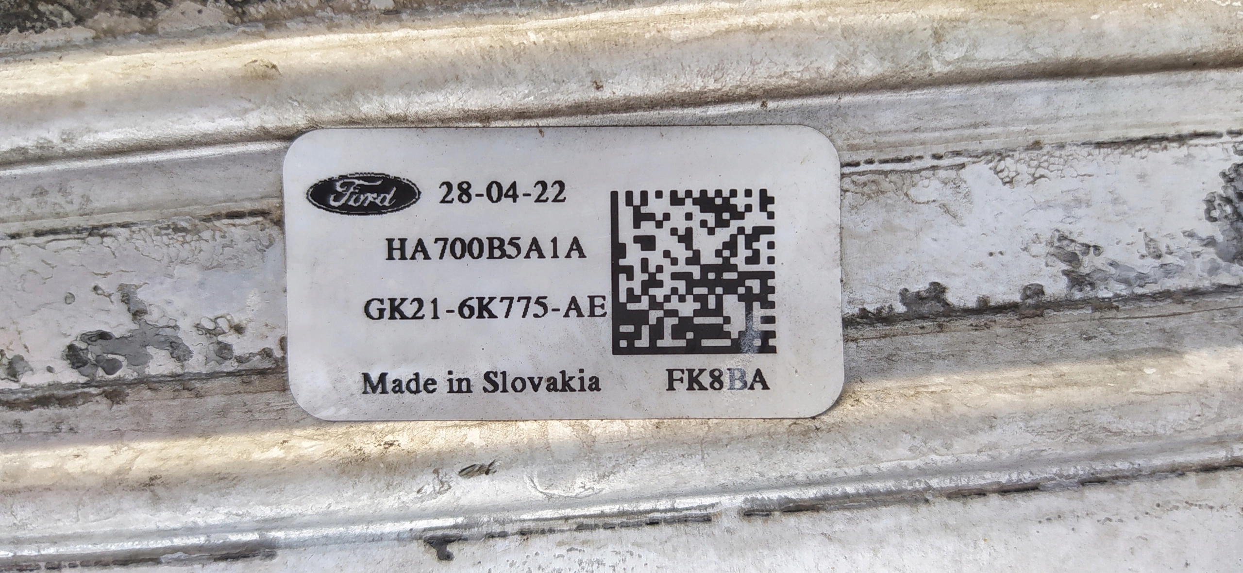 FORD TRANSIT CUSTOM CHLADIČ INTERCOOLER GK21-6K775-AE