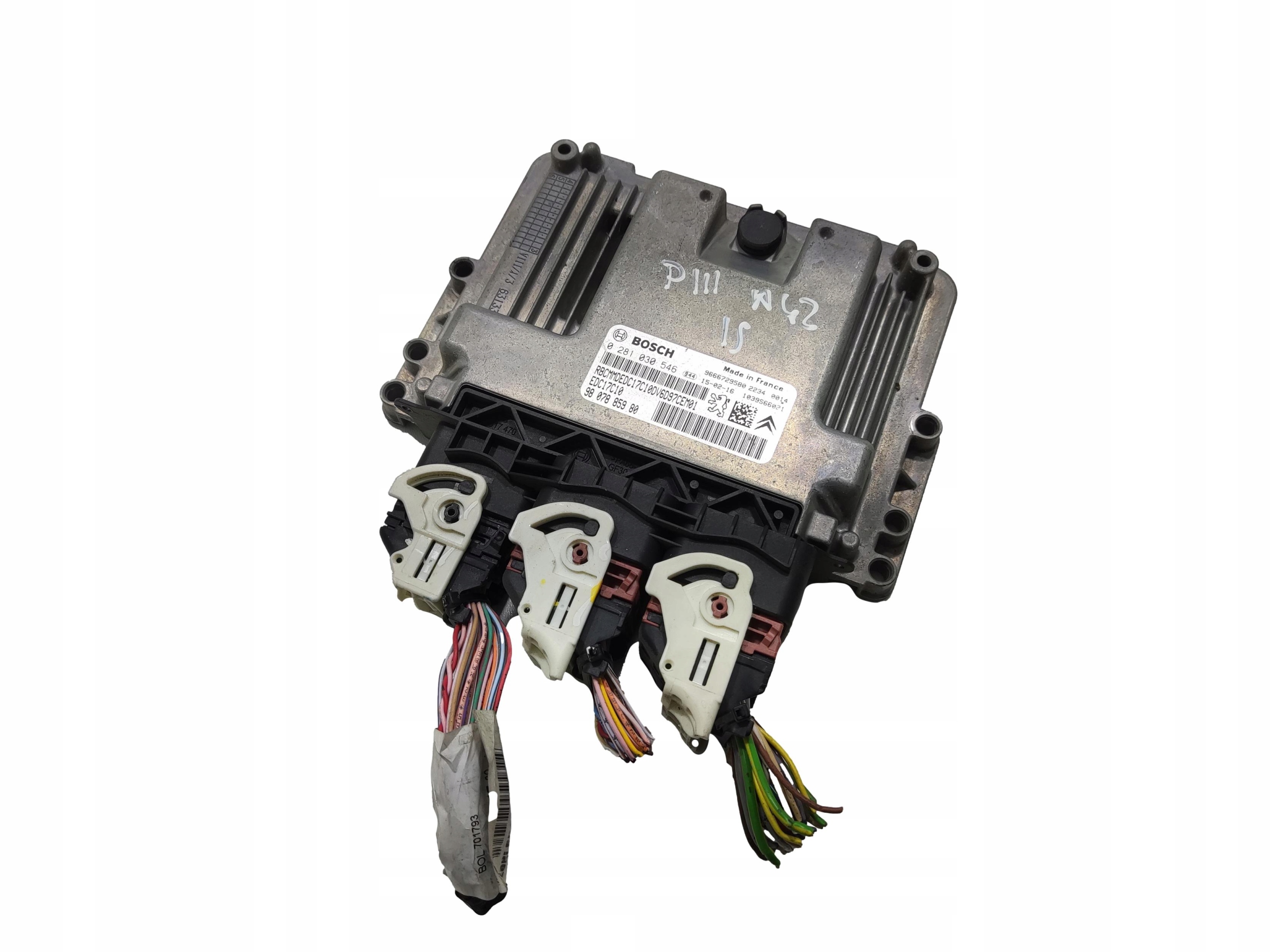 RIADIACA JEDNOTKA MOTORA PARTNER BERLINGO III 1.6 E-HDI 9807885980 0281030546 12-18