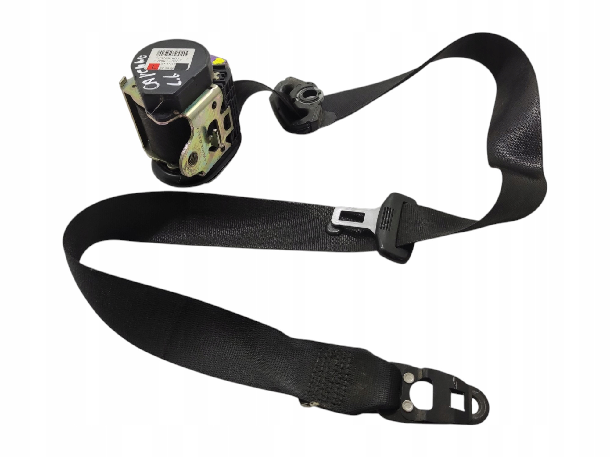 LAVY PREDNY BEZPECNOSTNY PÁS PORSCHE CAYENNE I 2007-2009 LIFT 7L5857705