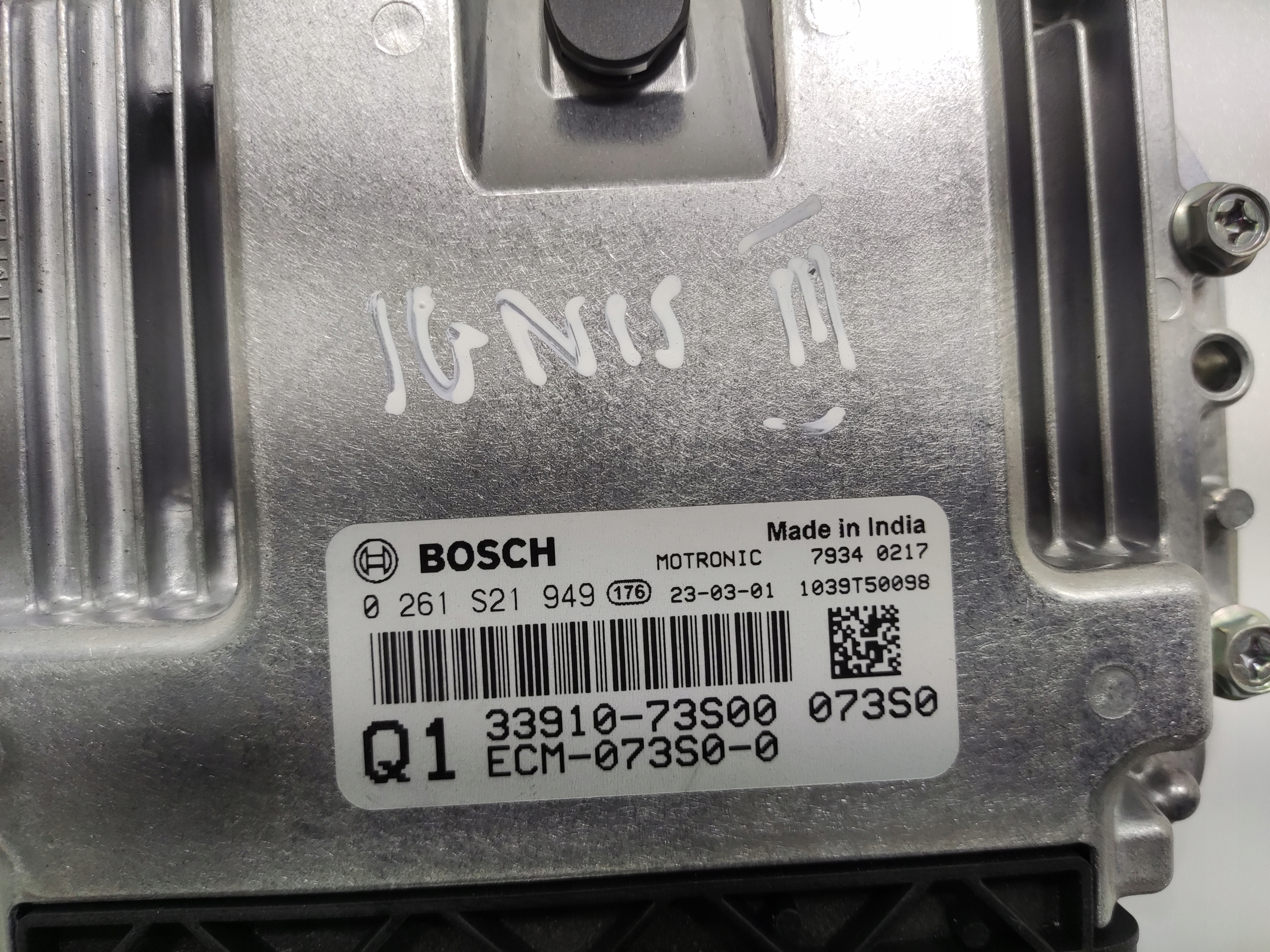 RIADIACA JEDNOTKA MOTORA SUZUKI IGNIS III 1.2 33910-73S00 0261S21949 20-