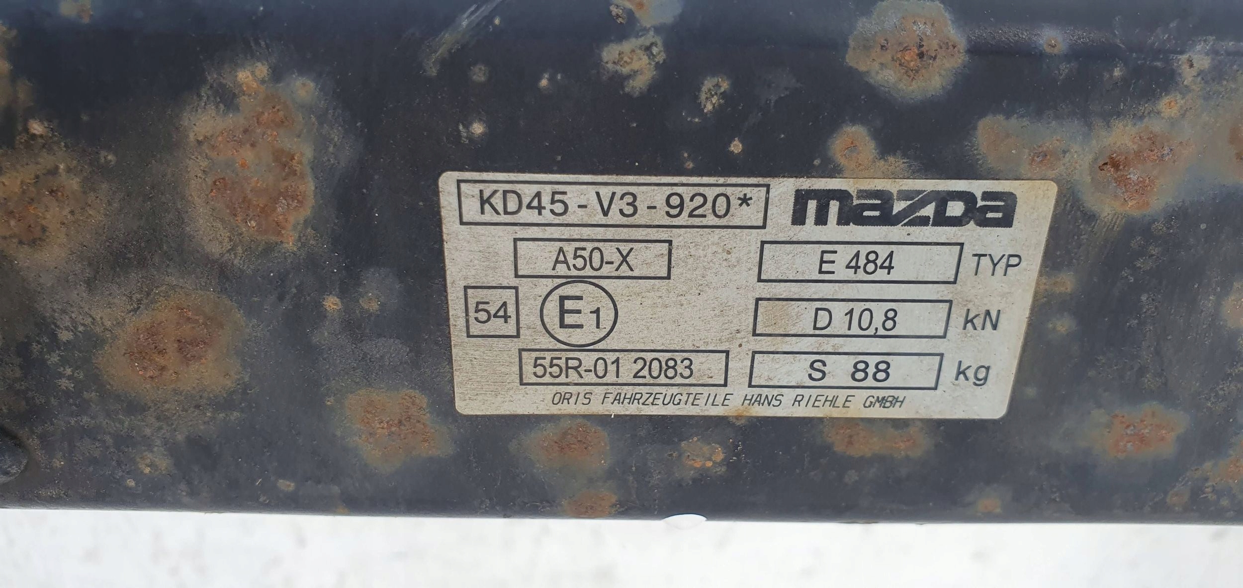 Mazda CX-5 KD45-V3-920 TAZNE ZARIADENIE