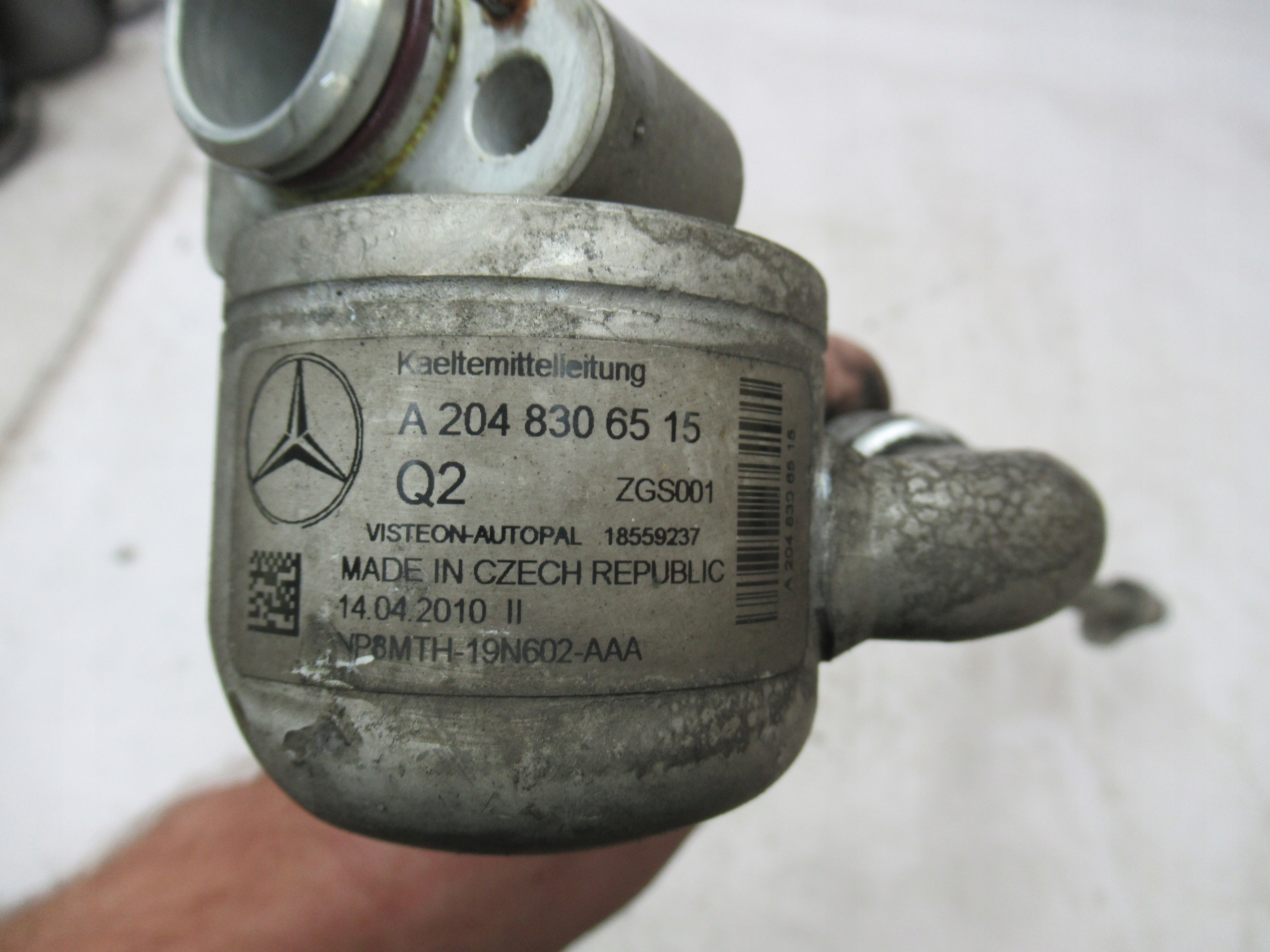 HADICA TRUBKA KLIMATIZACIE A2048306515 C KLASA W204 2.2