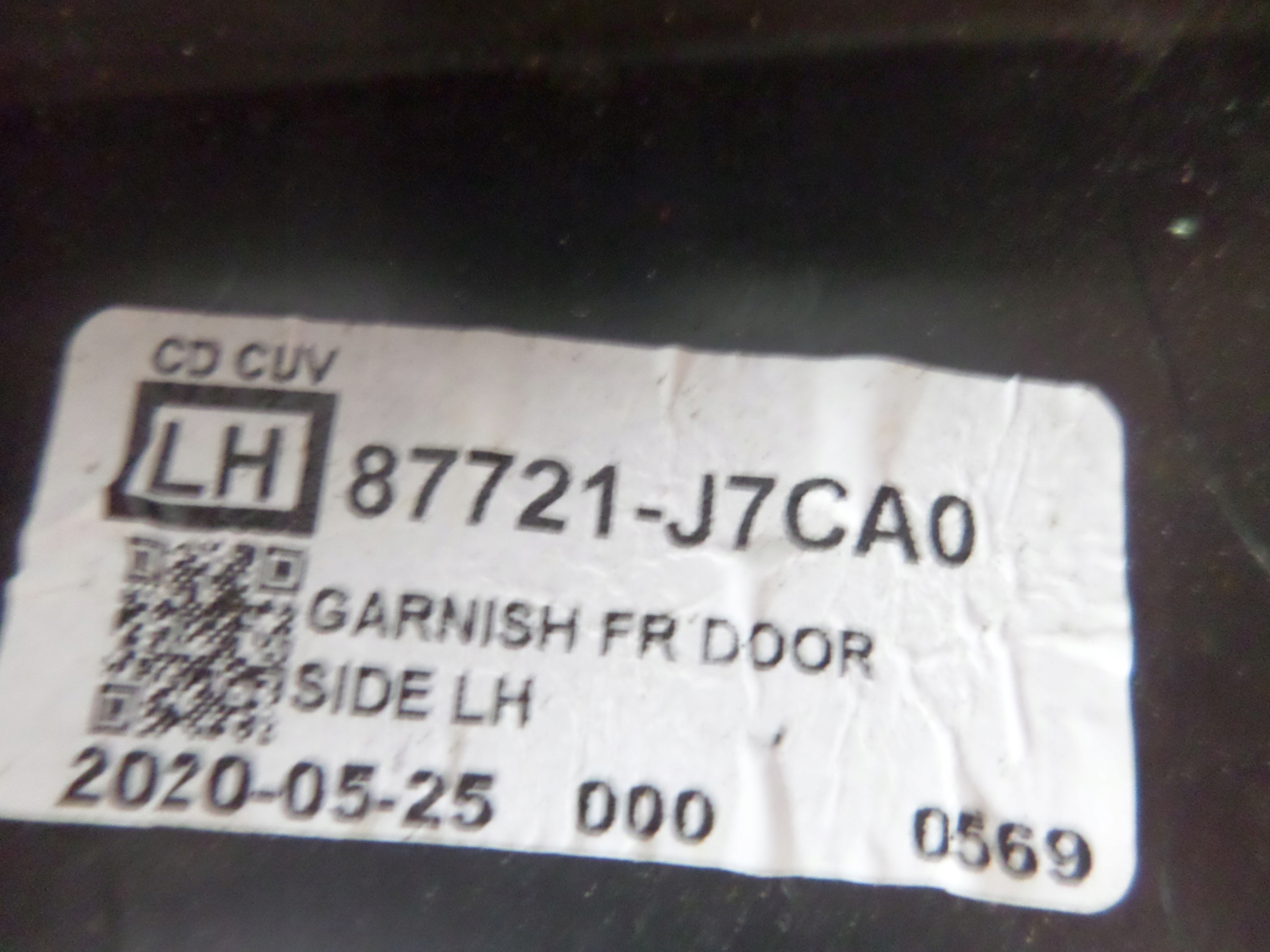 LISTA LAVYCH PREDNYCH DVERI KIA X-CEED XCEED 19-