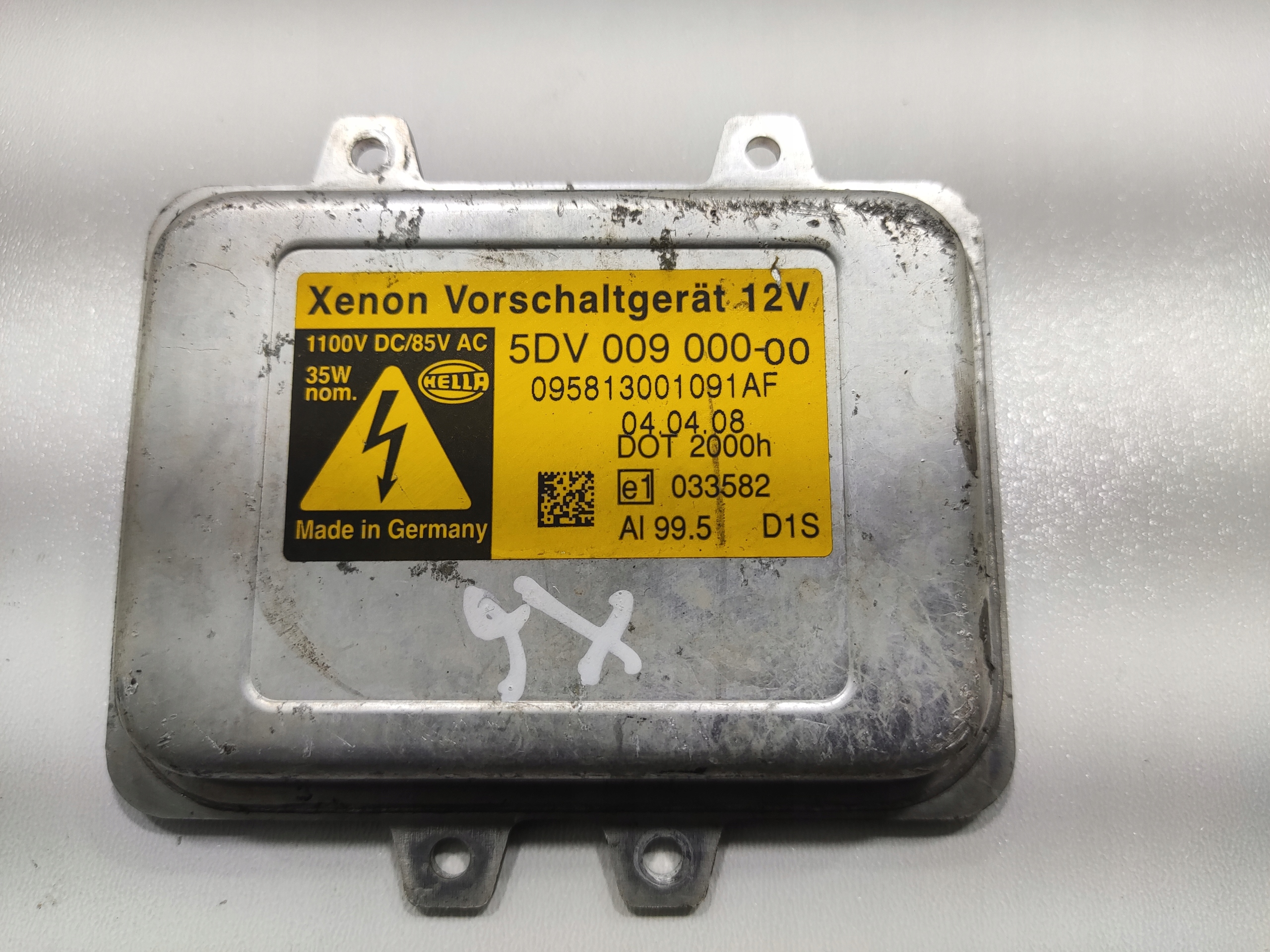 MENIČ NAPÄTIA XENON D1S BMW X6 E71 2007-2014 5DV009000-00
