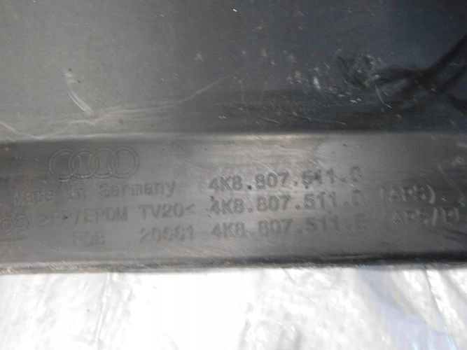 AUDI A4 4K8 S-LINE 17- ZADNÝ NÁRAZNÍK