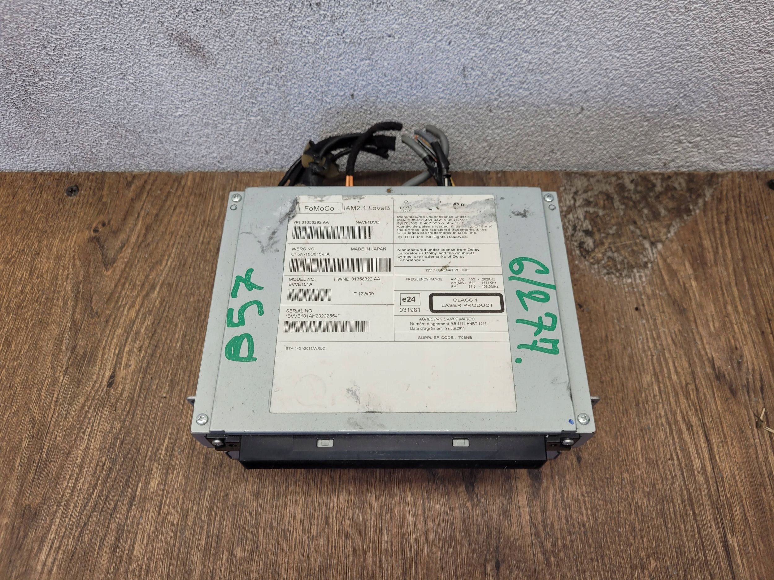 Volvo XC60 CF6N-18C815-HA RADIO